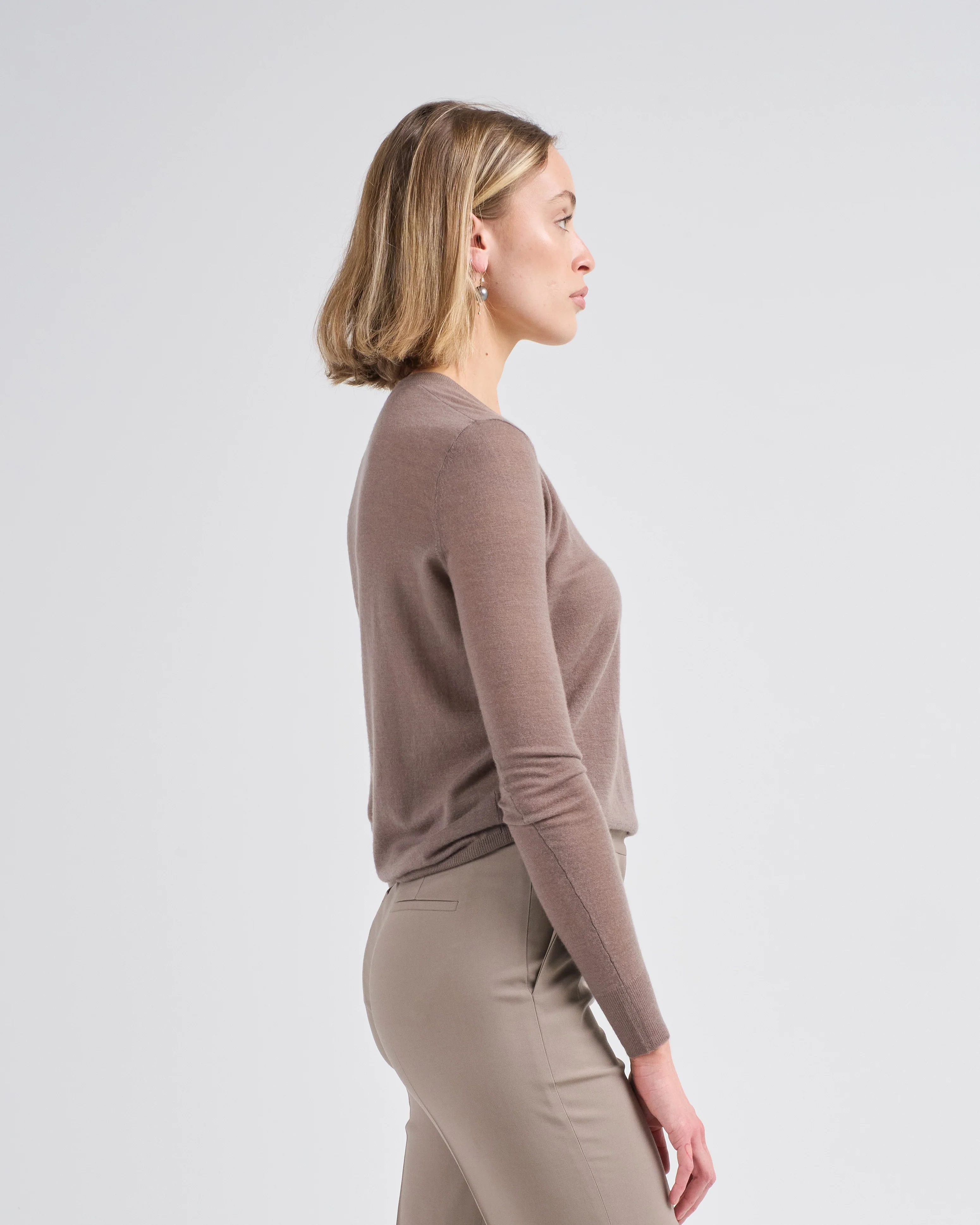 v-neck ls sweater - Image 3