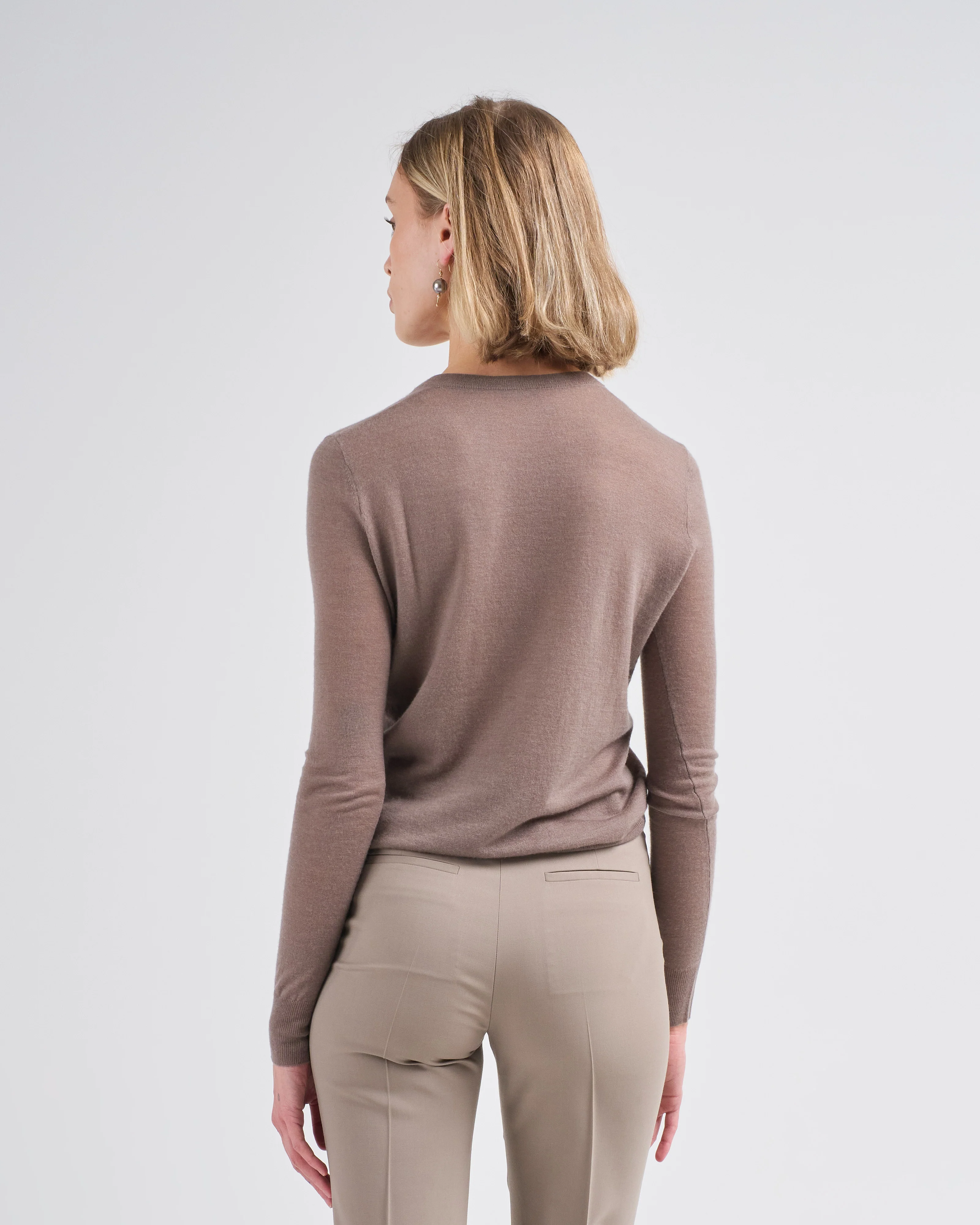 v-neck ls sweater - Image 4