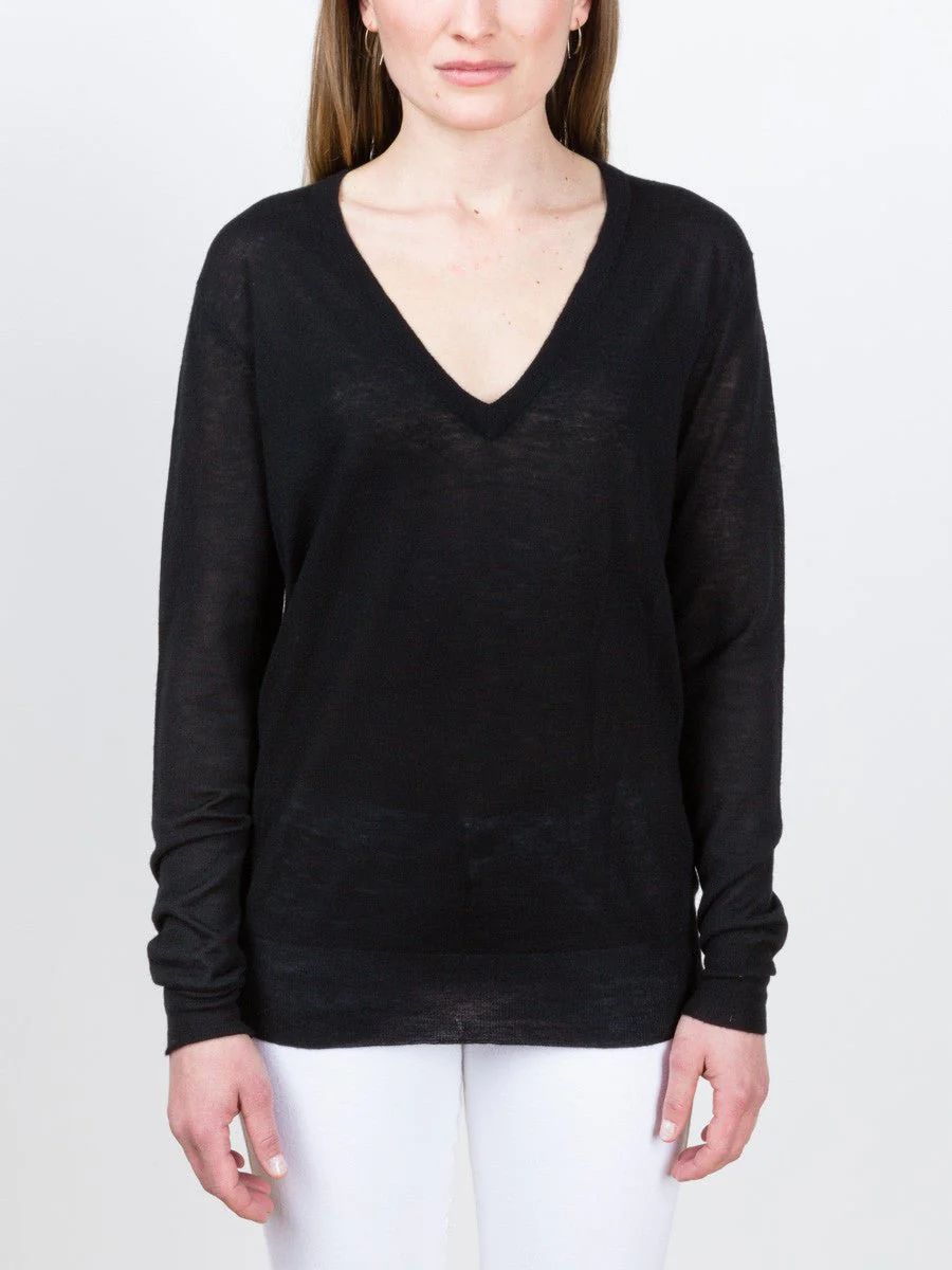 v-neck sweater - Image 2