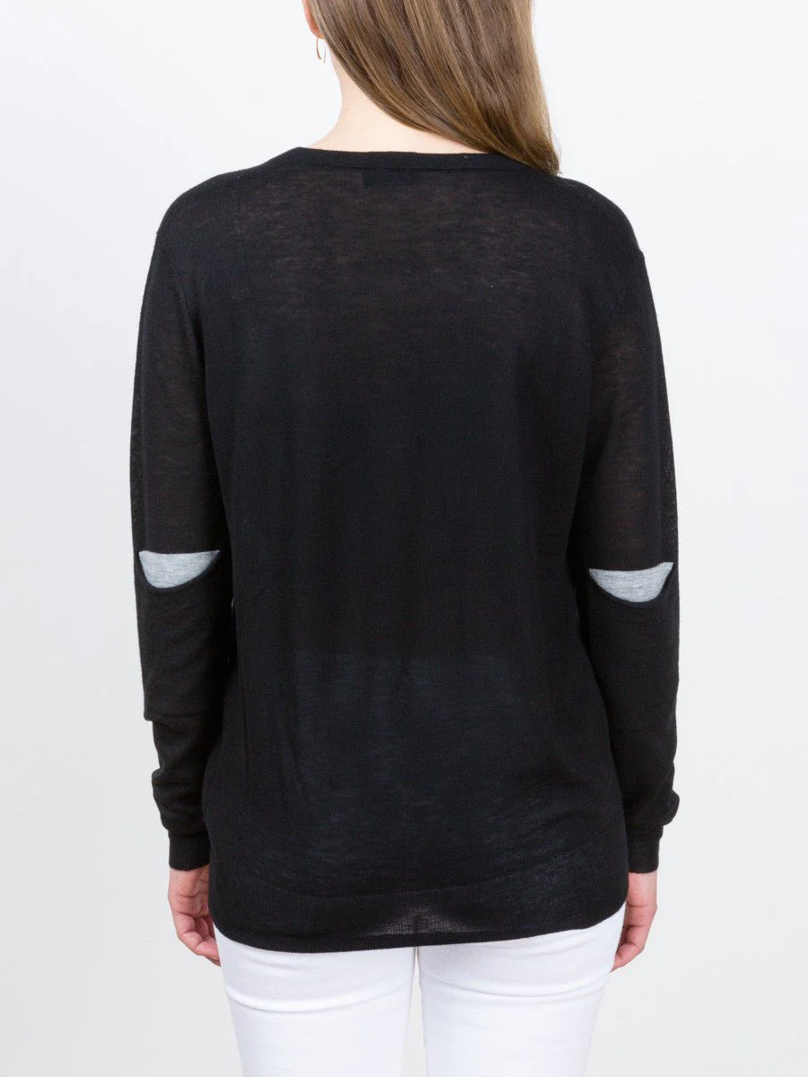 v-neck sweater - Image 4