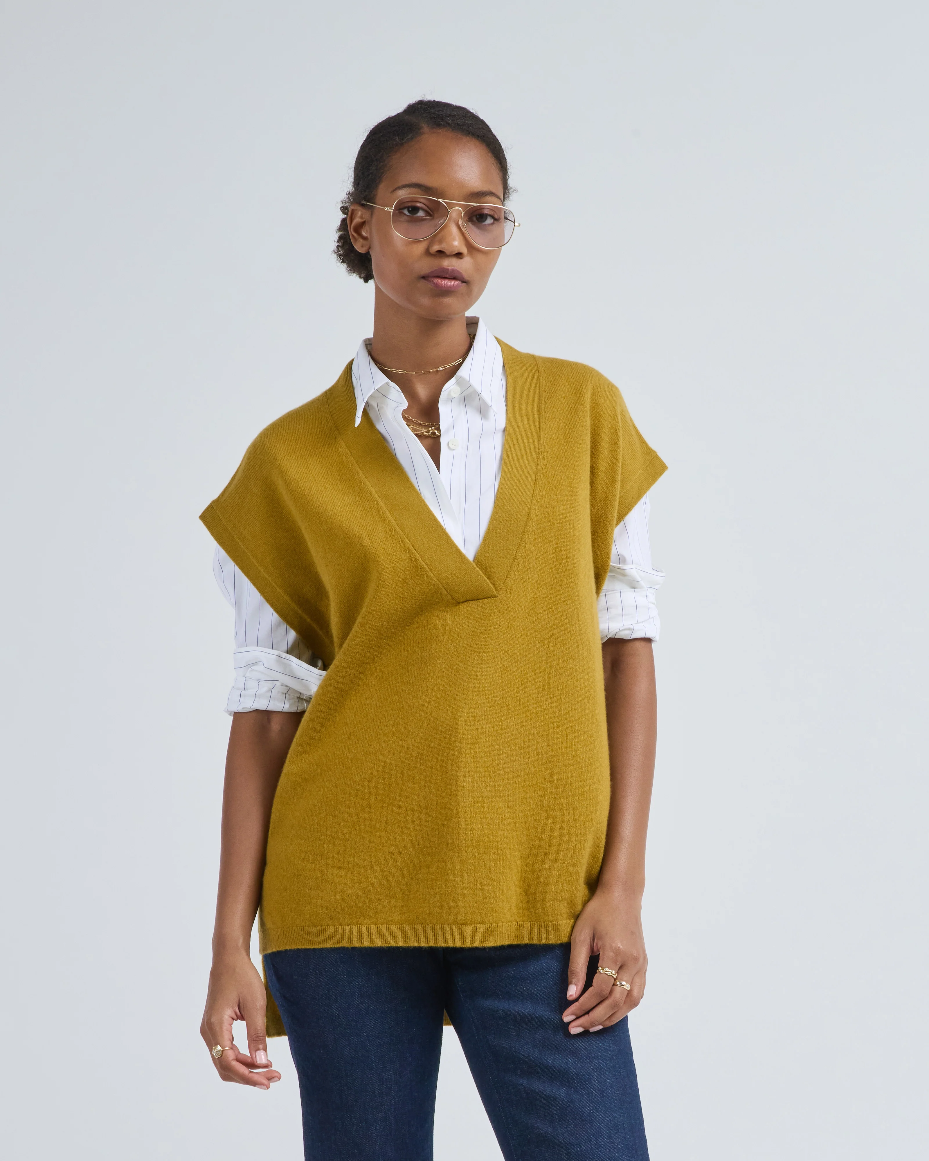 vest-light pure cashmere - Image 2