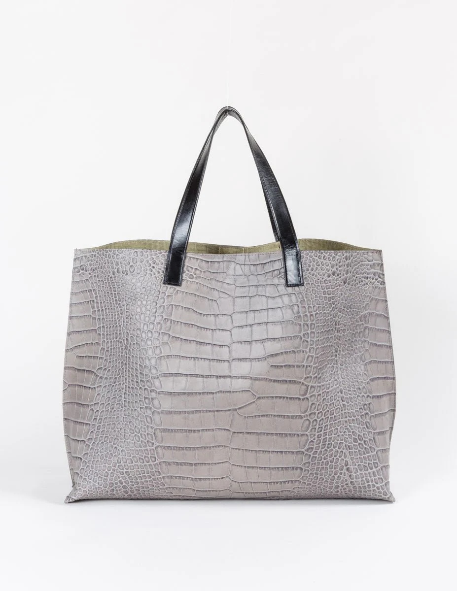 jumbo shopper - gator grey - Image 2