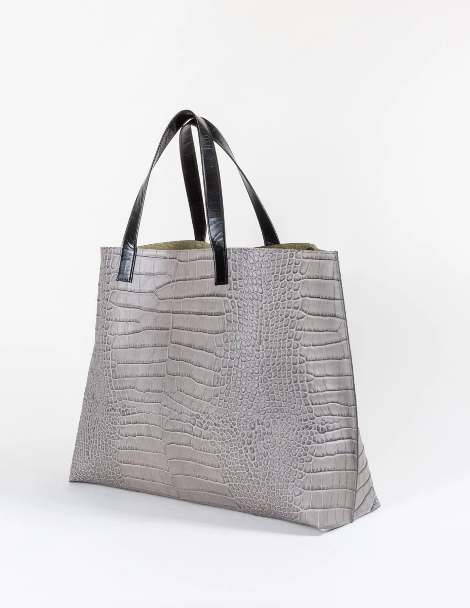 jumbo shopper - gator grey - Image 3