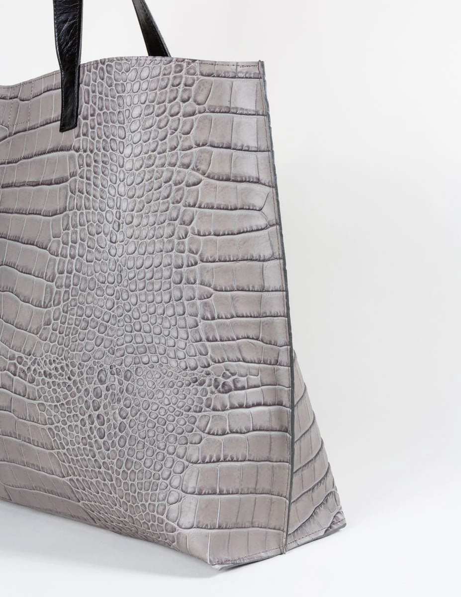 jumbo shopper - gator grey - Image 4