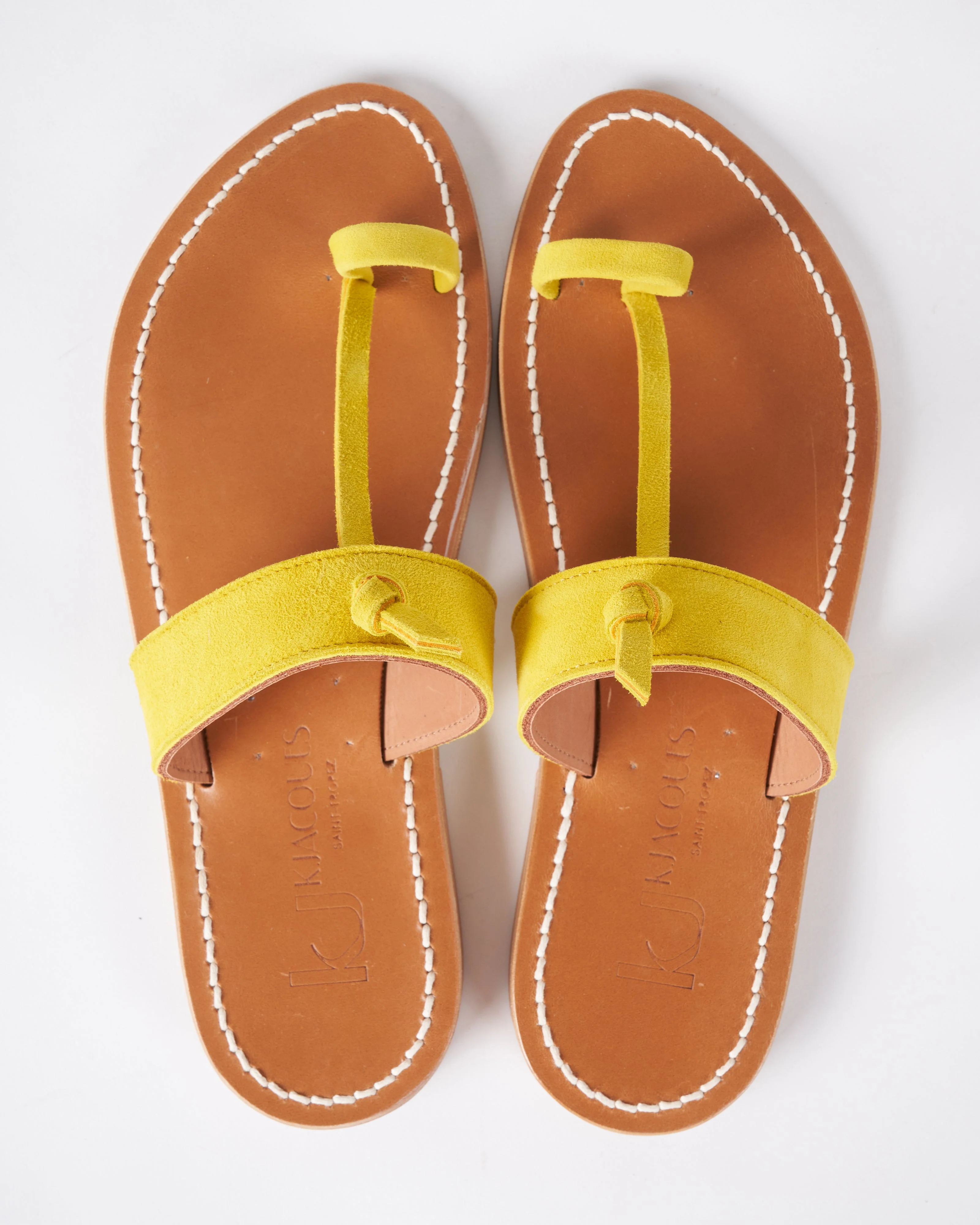 ganges single band t strap - neon yellow - Image 3