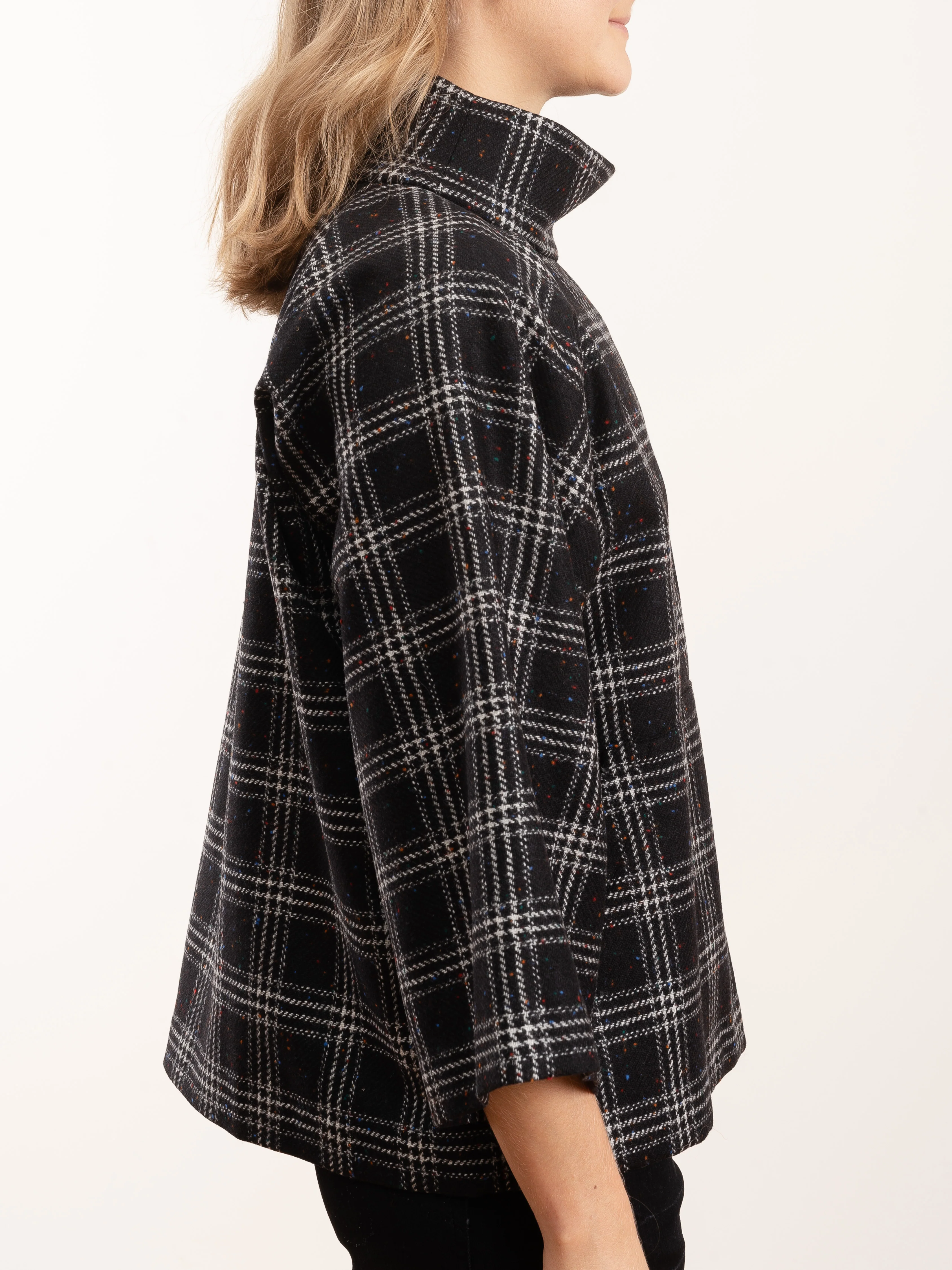 3/4 sleeve cowl neck top - Image 4
