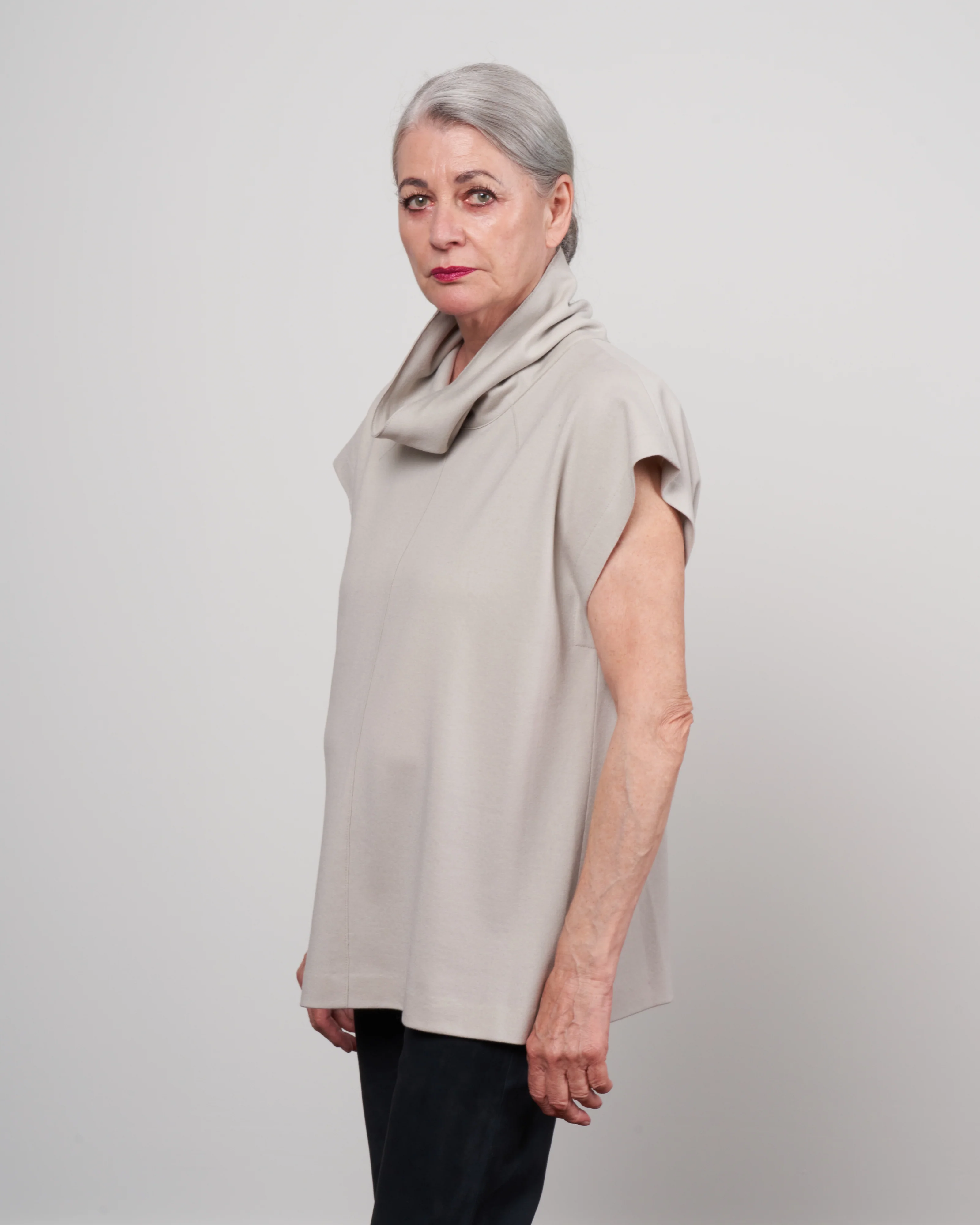 seam turtleneck - mink - Image 3