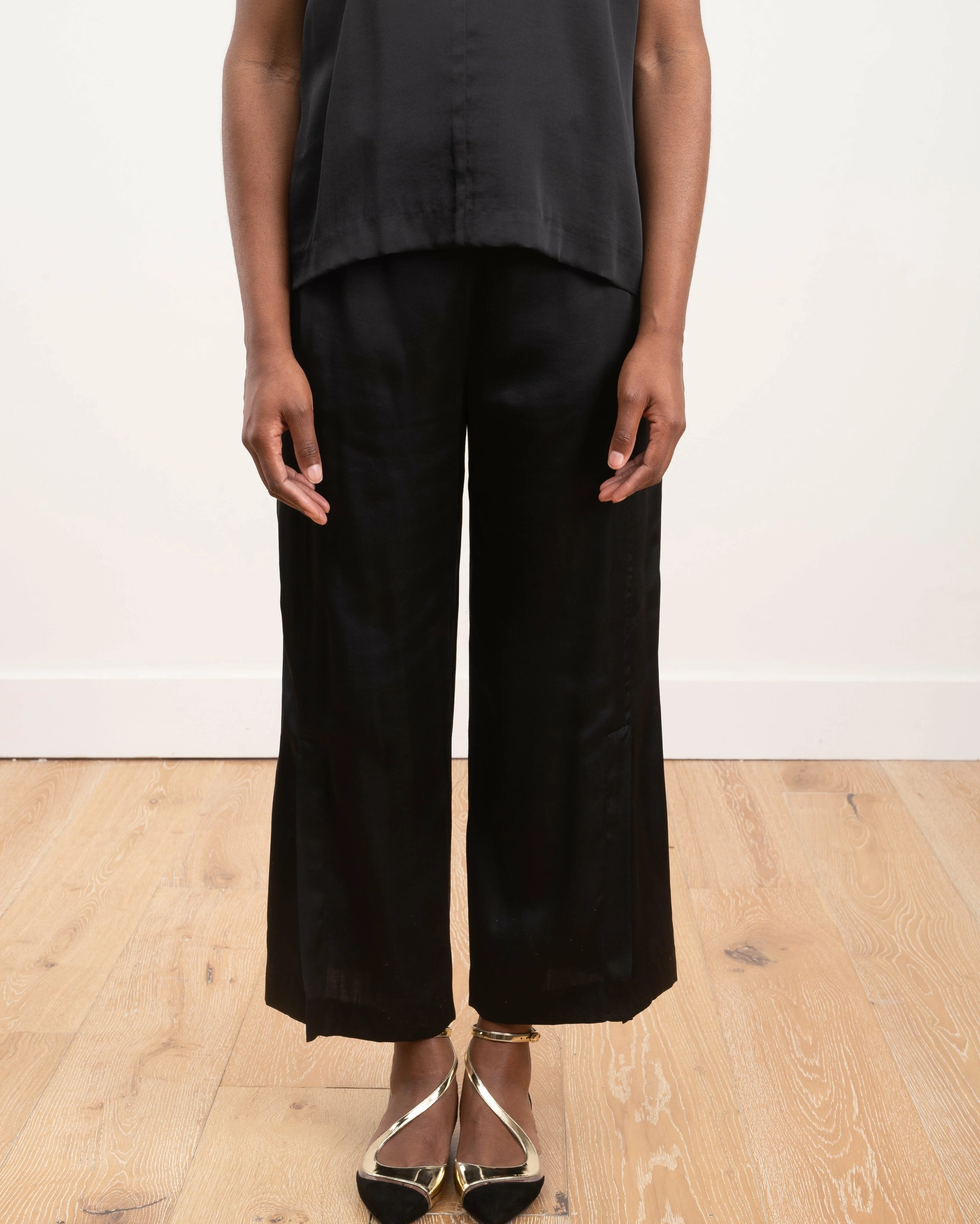 side kick pant - black