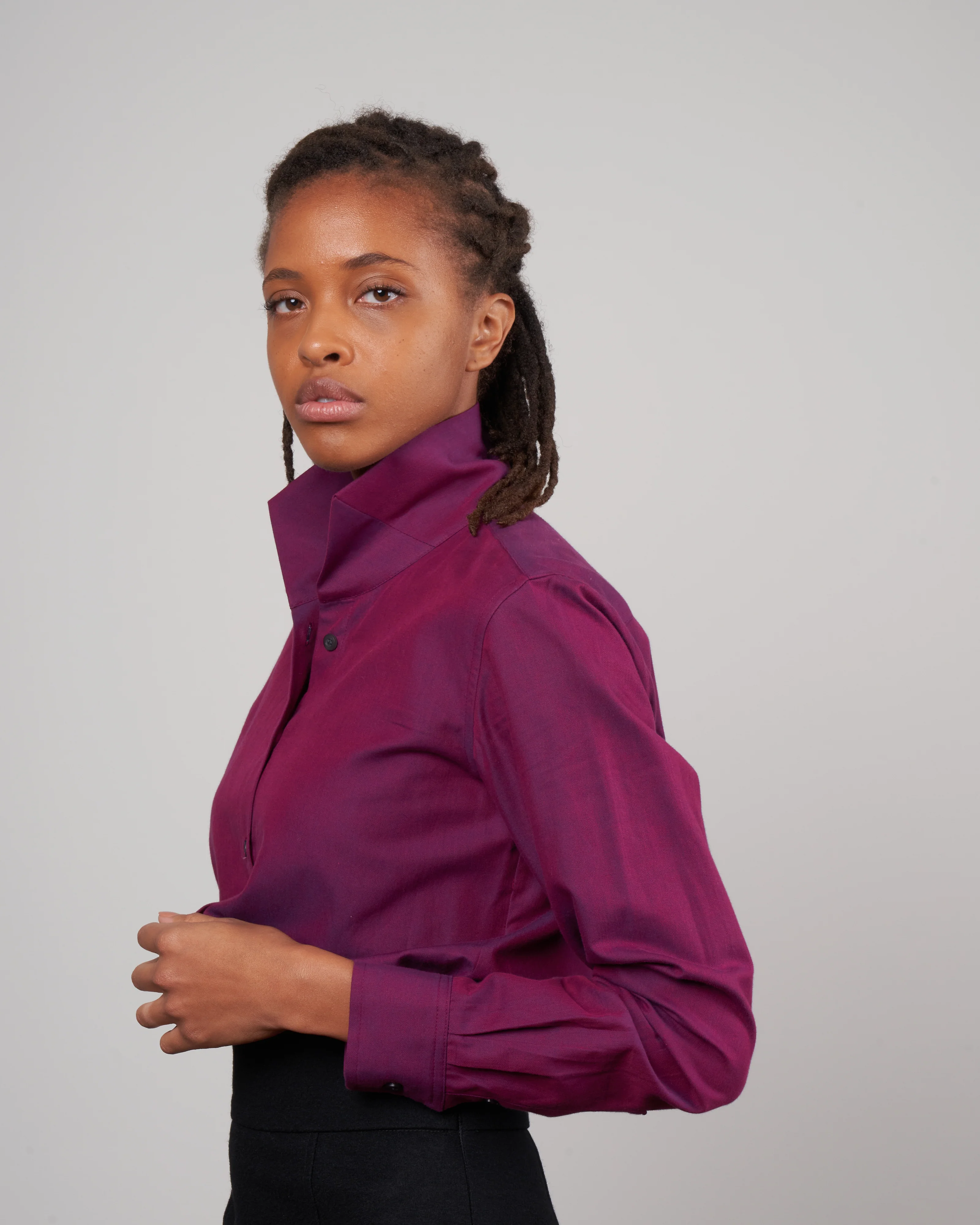 tailored ginna - berry brushed - Image 3