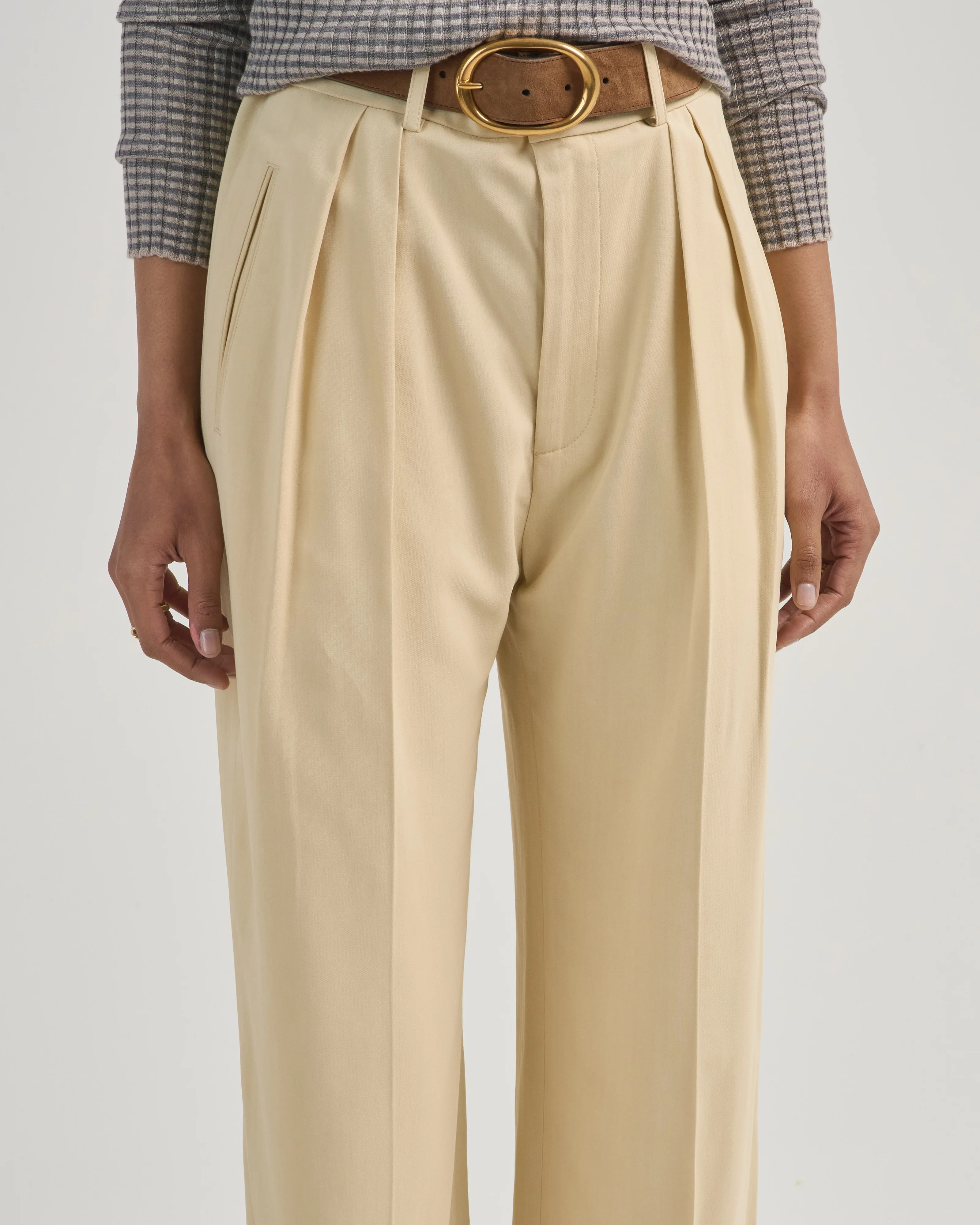 aiden pleated trouser - Image 5