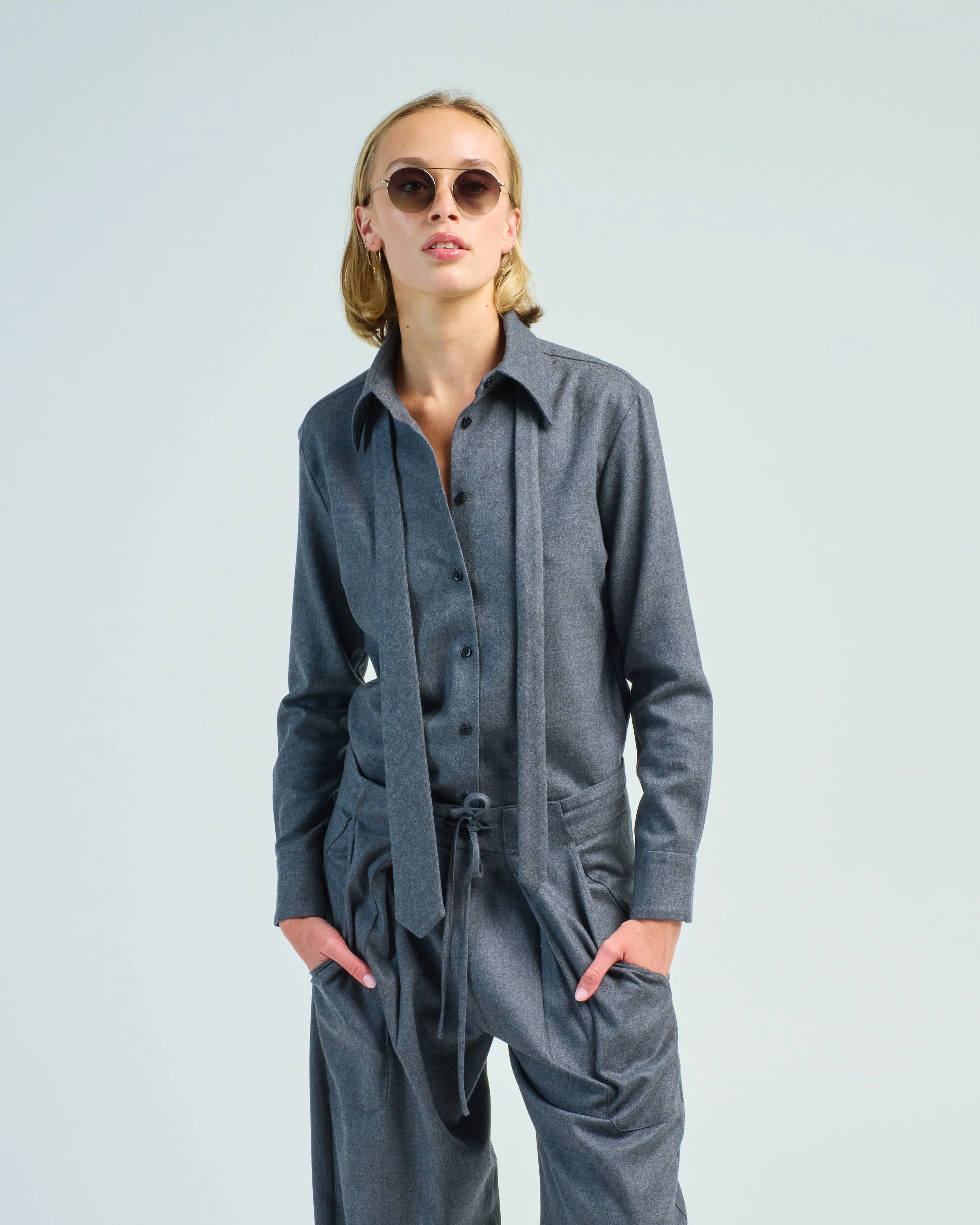 billie tie blouse - Image 3