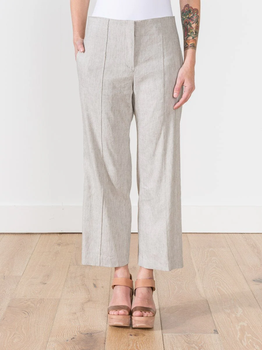 cropped tuxedo trouser