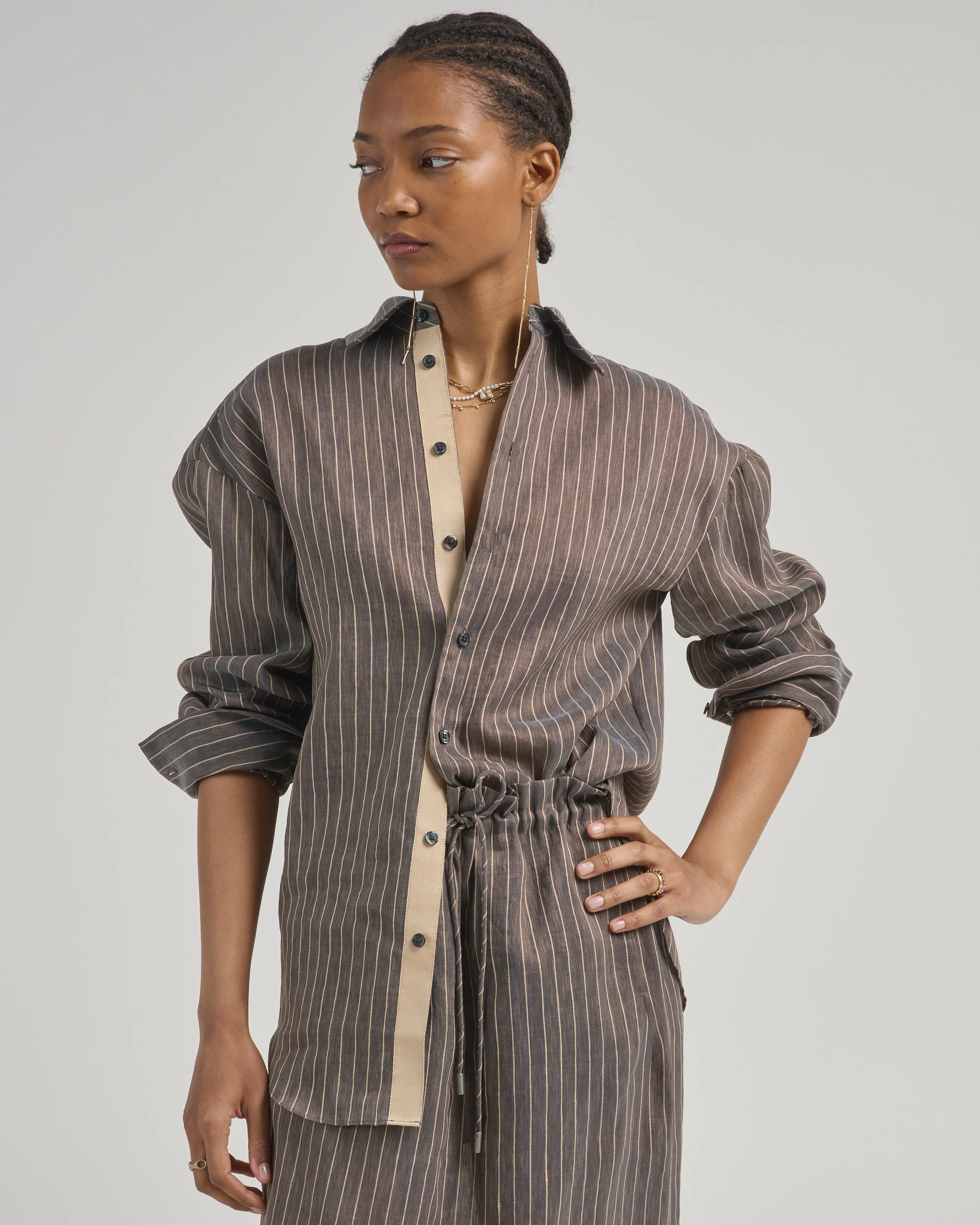 dani button down shirt