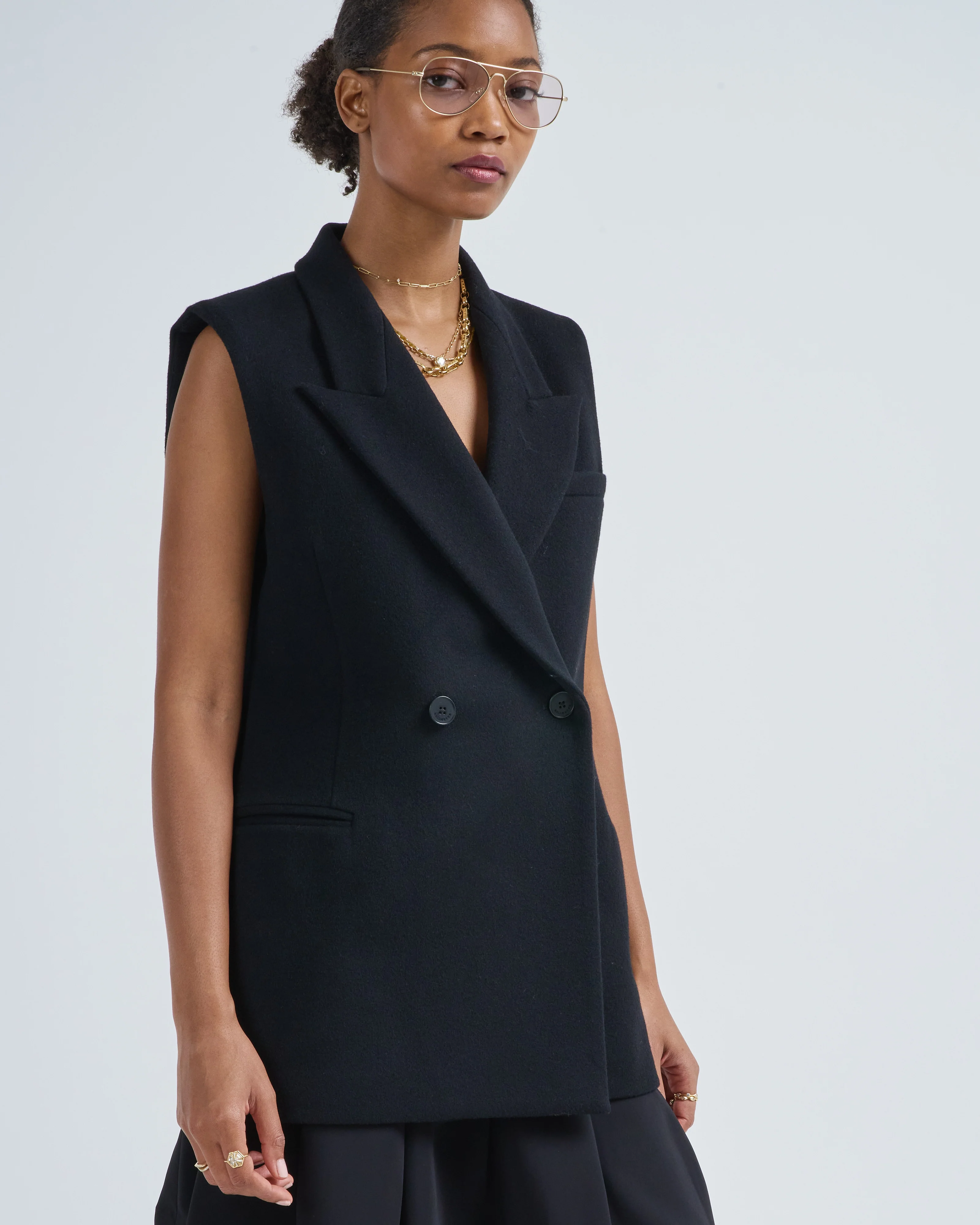 deon sleeveless blazer - Image 5