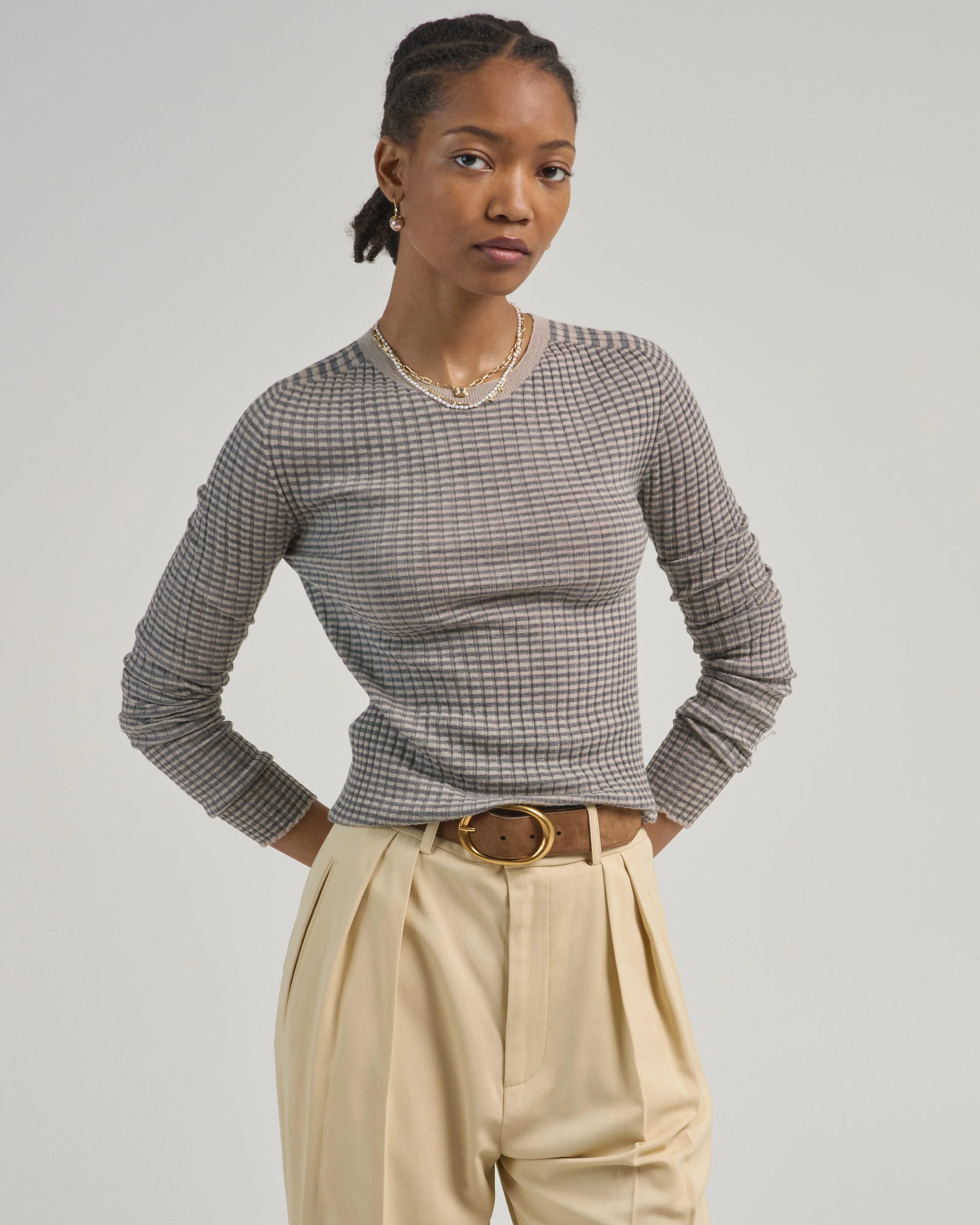 fabi fitted long sleeve shirt - Image 3