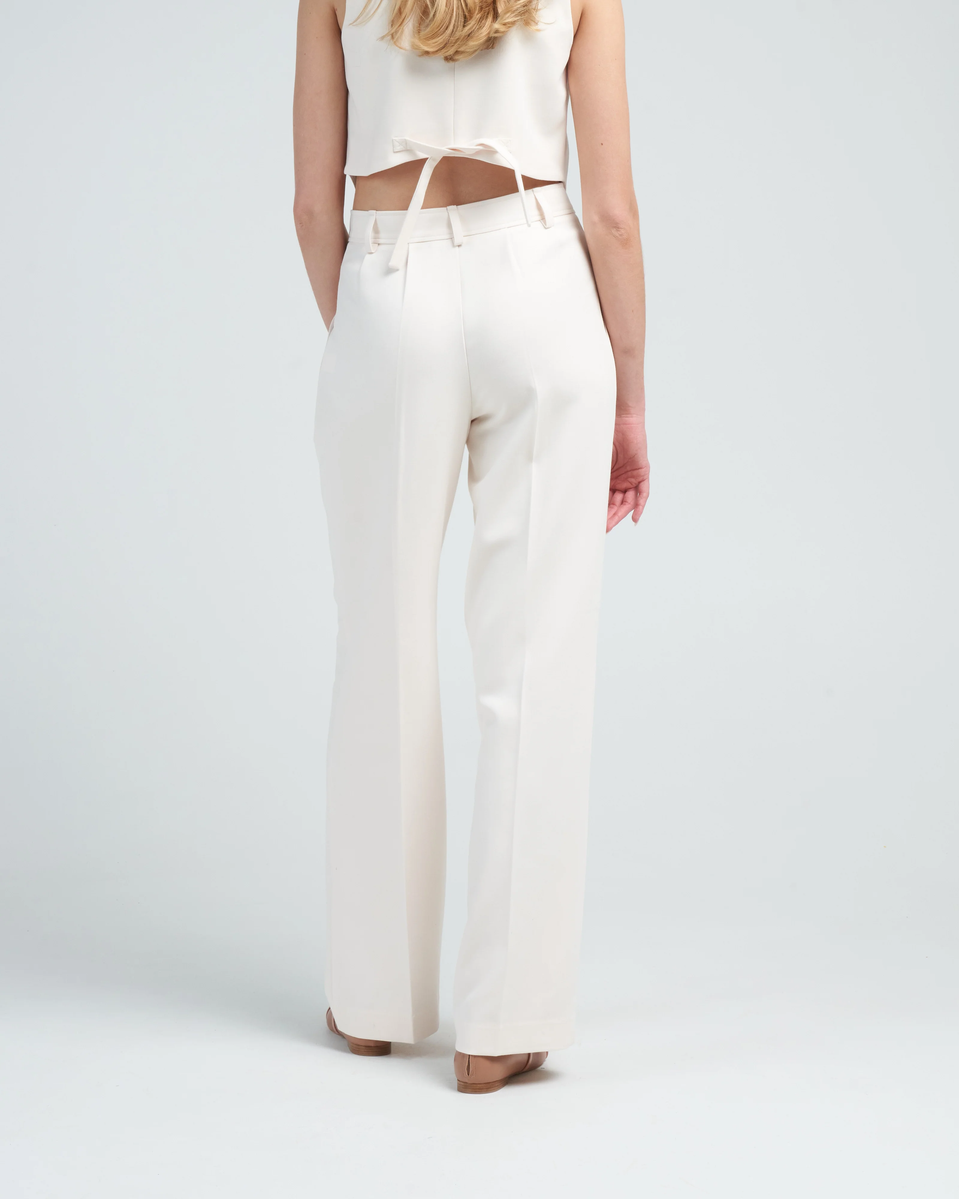 le smoking trouser - ecru - Image 4