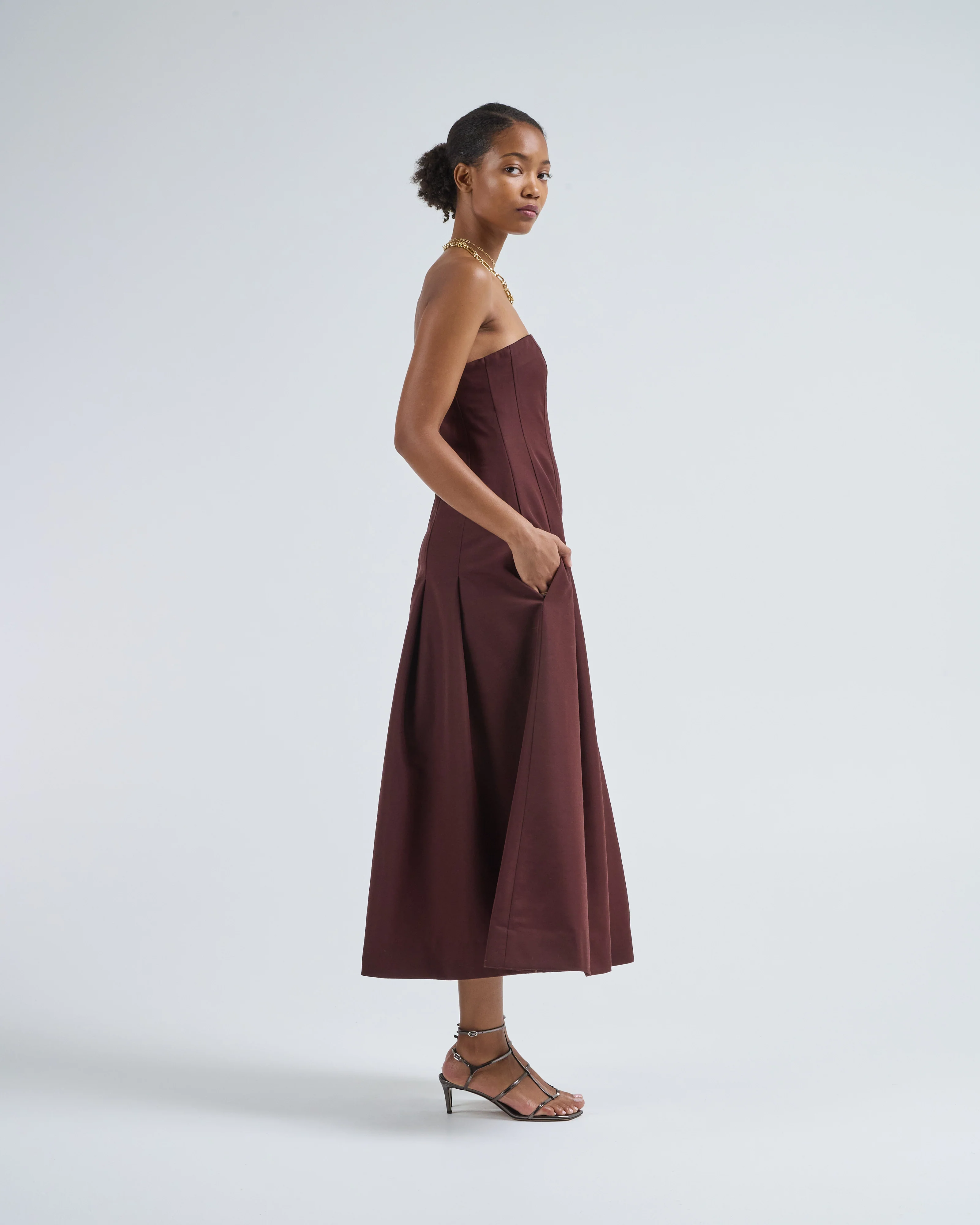 maeve pleated dress - Image 4