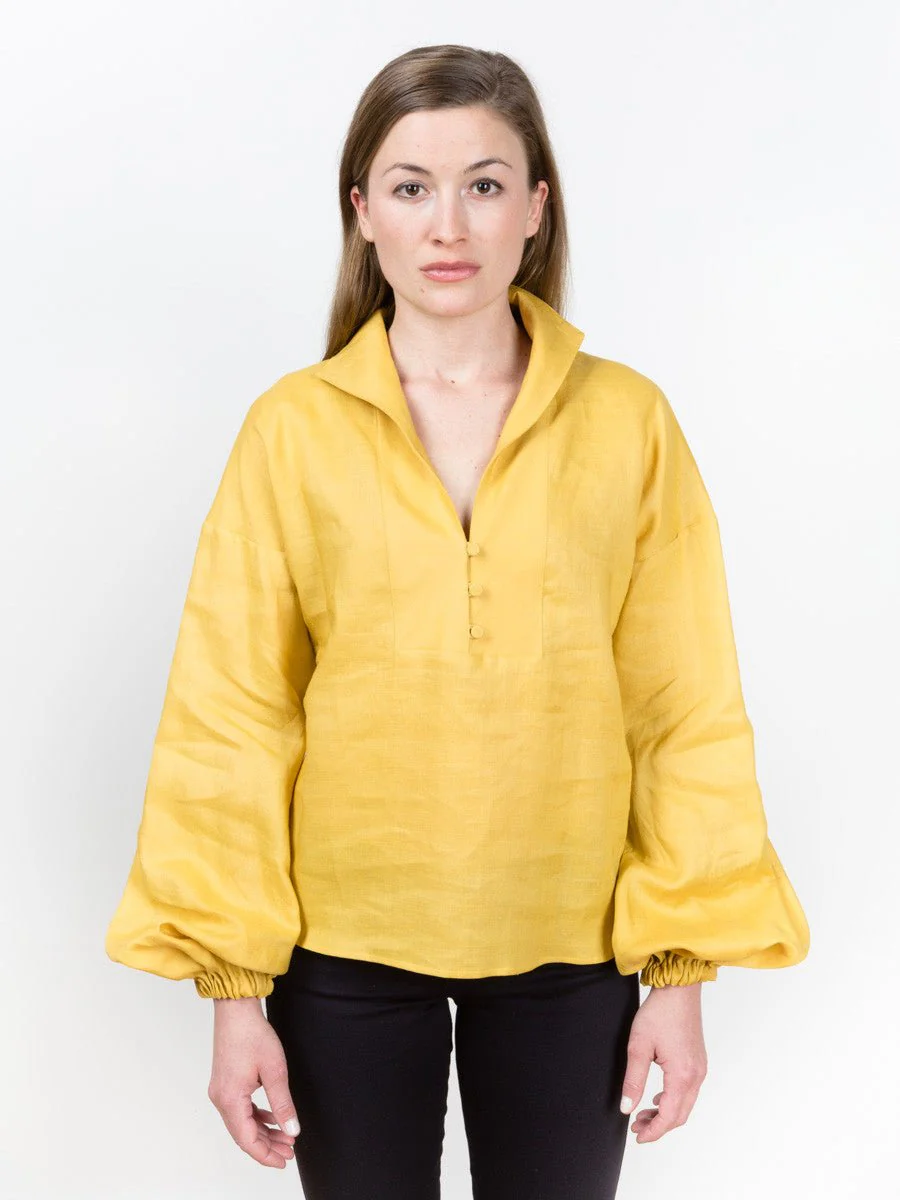 balloon sleeve blouse - Image 2