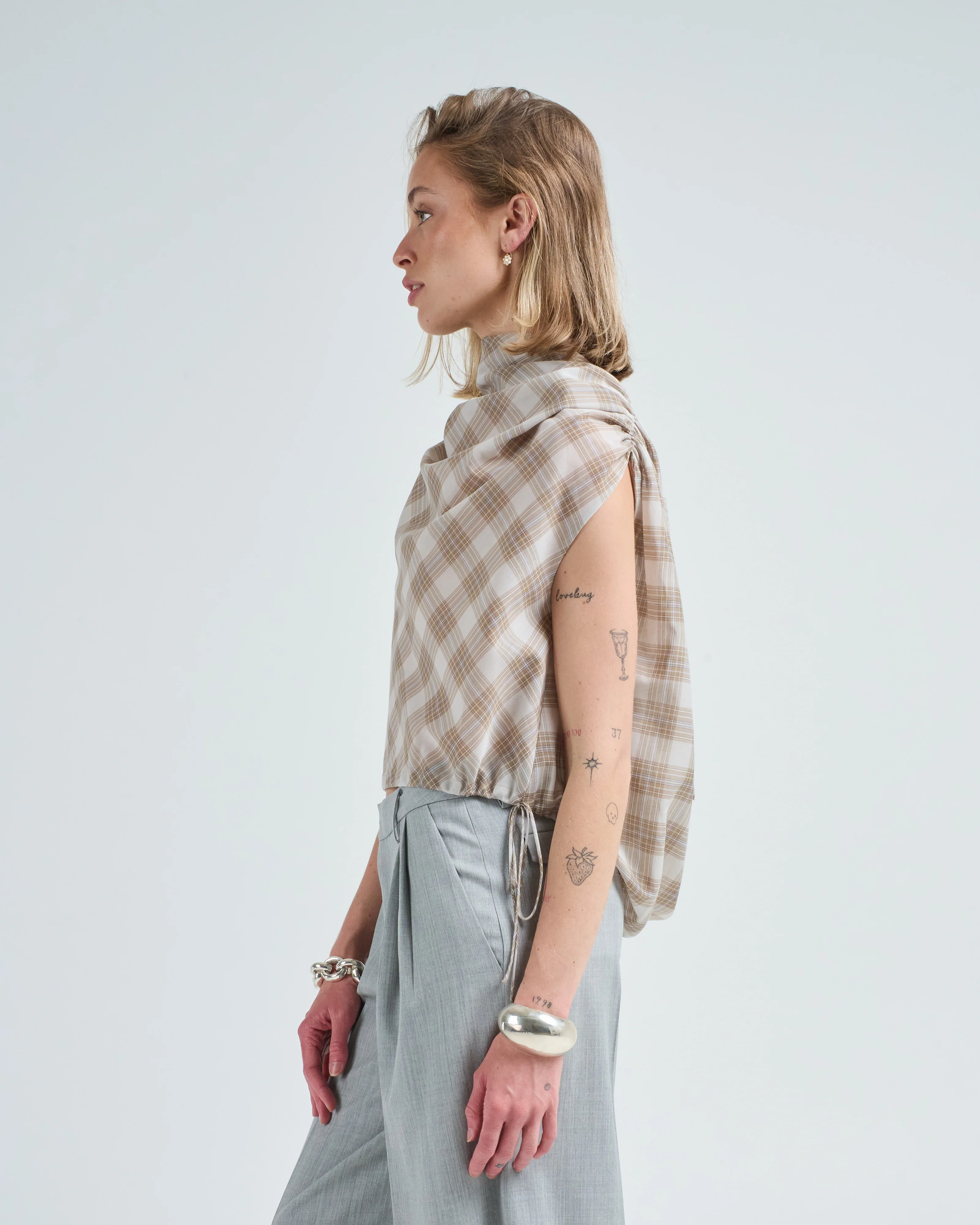 naia draped top - Image 3