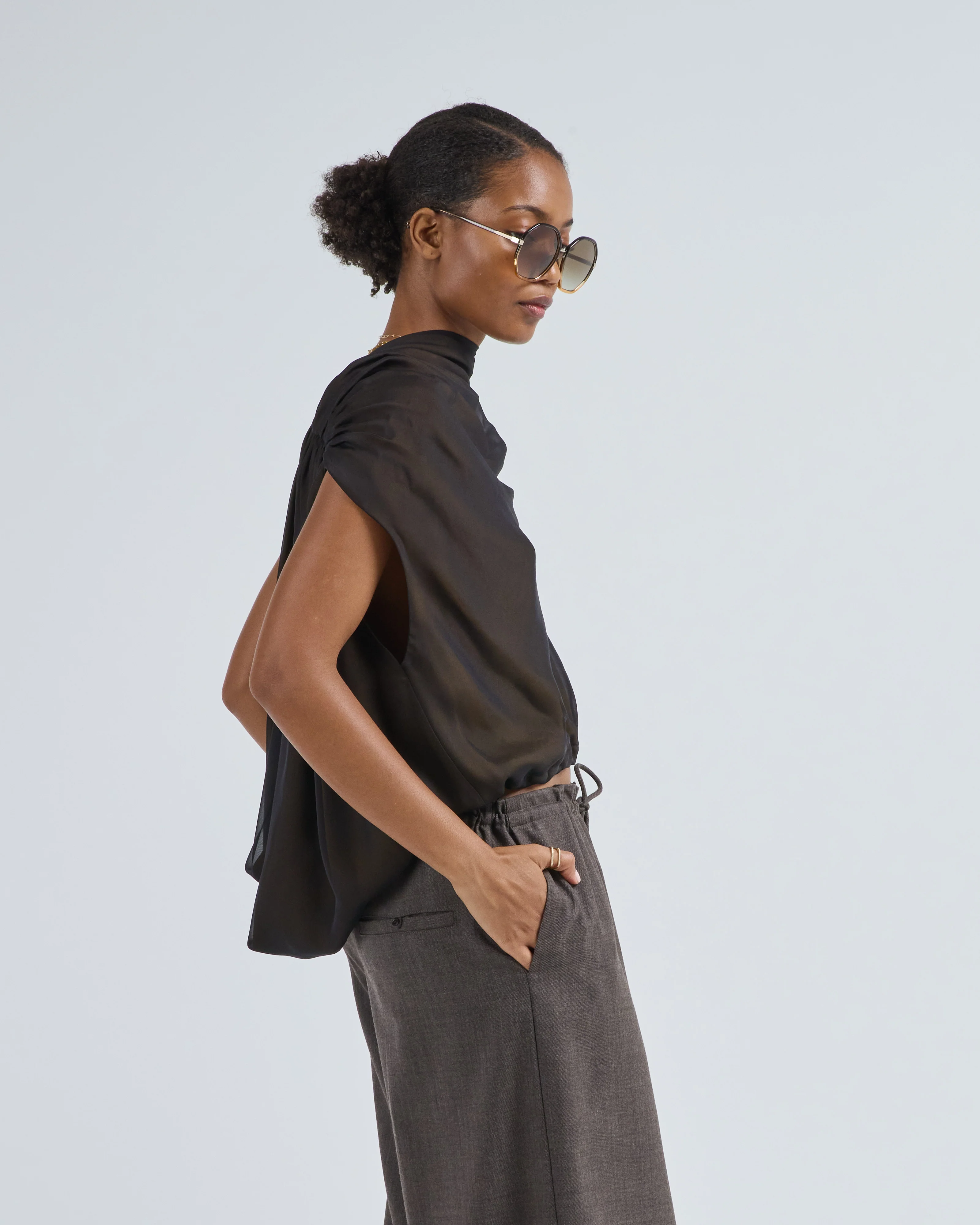 naia draped top