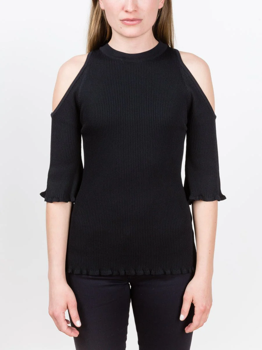open shoulder sweater - Image 2