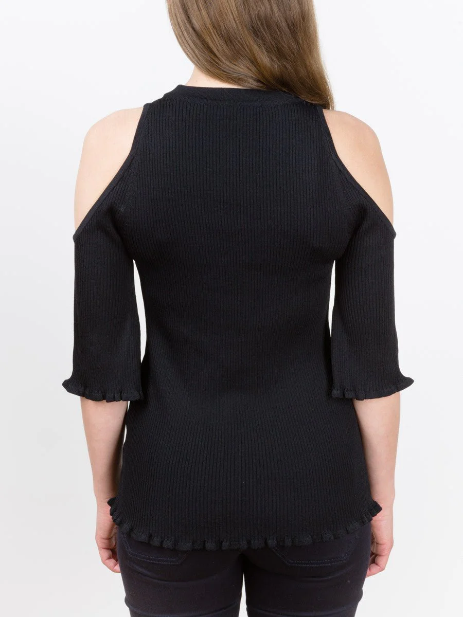 open shoulder sweater - Image 4