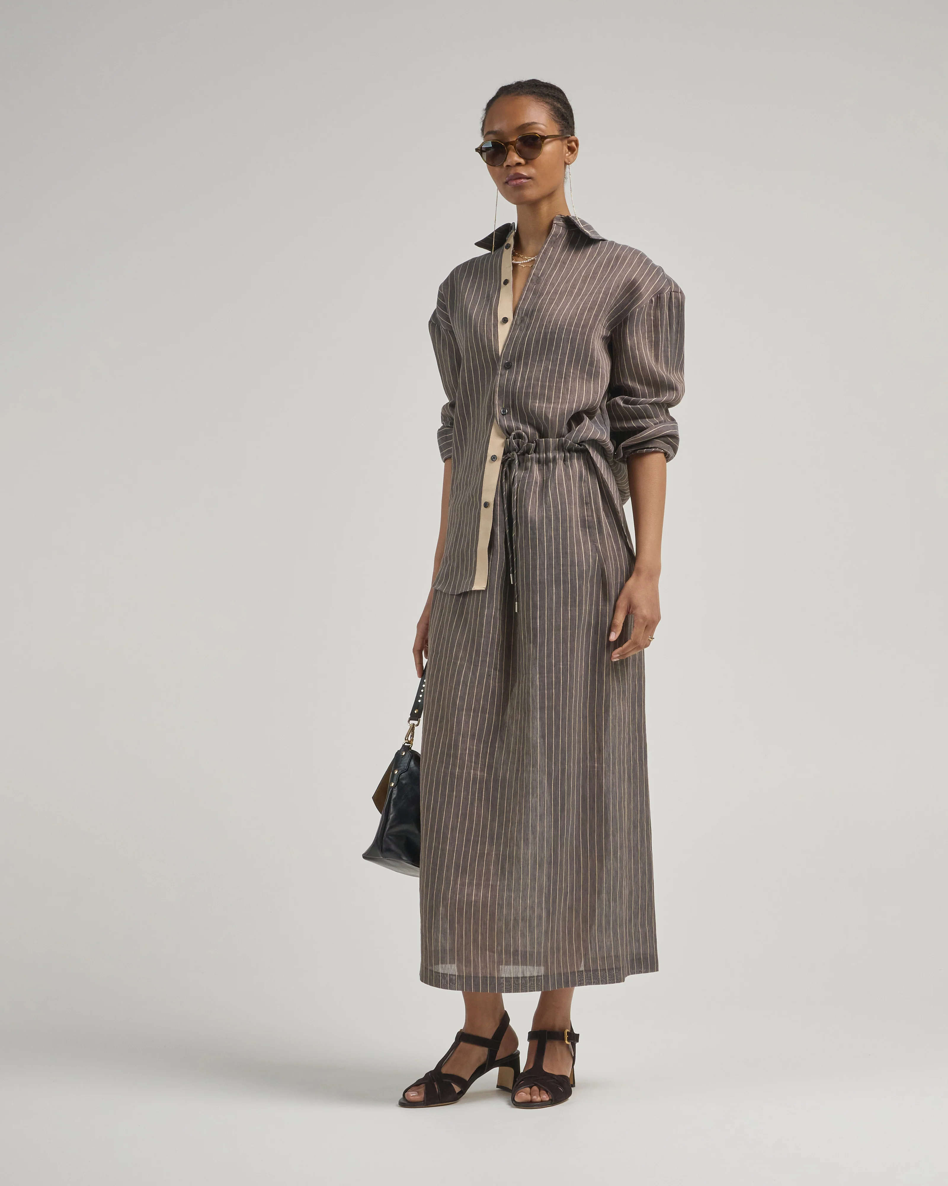 regina drawstring skirt