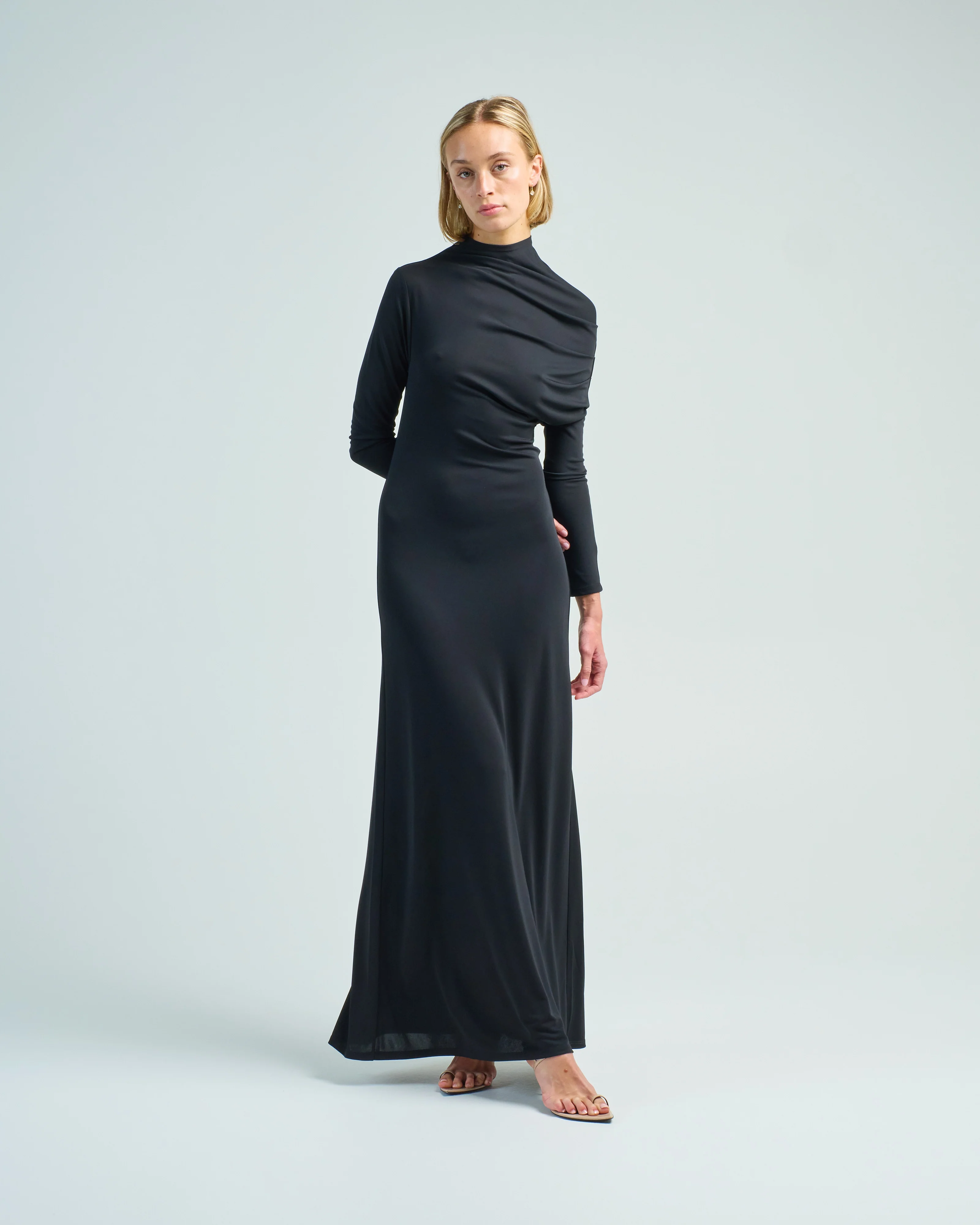 rue draped gown - Image 3