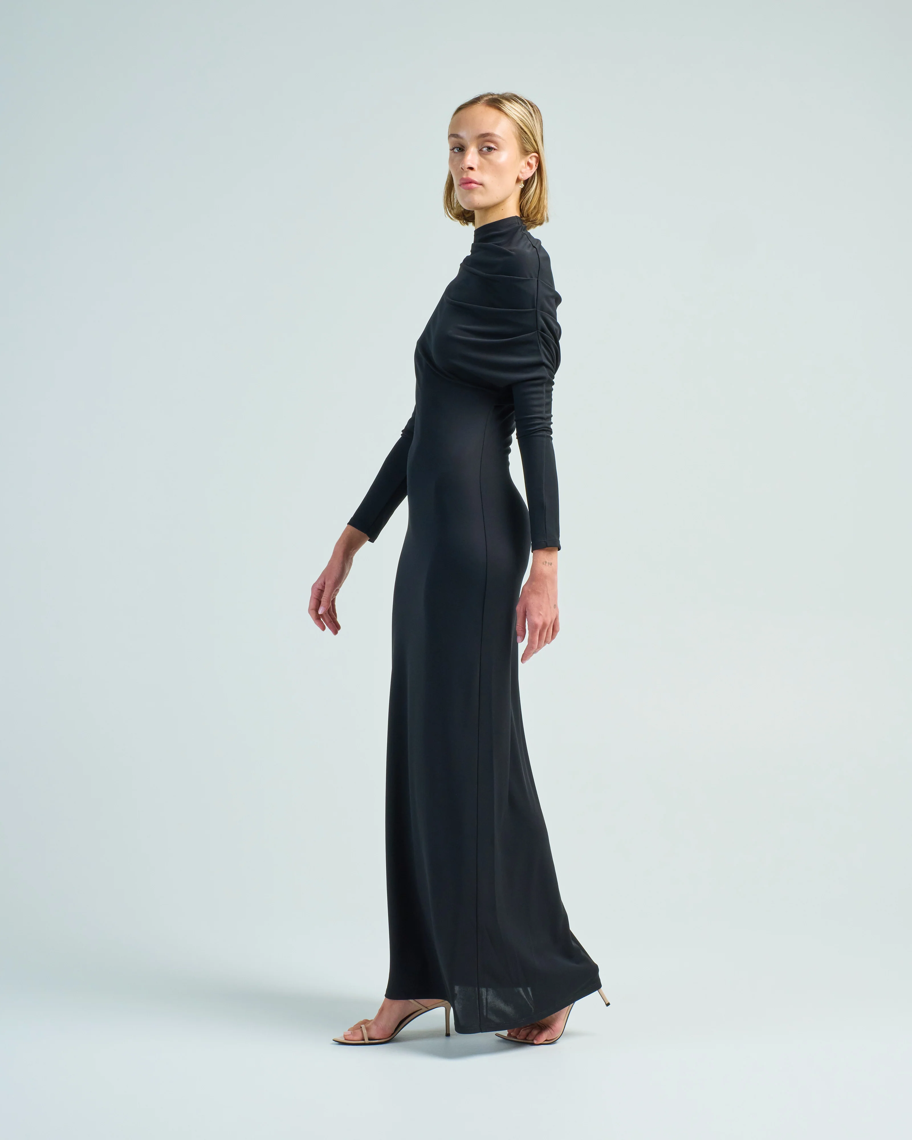 rue draped gown - Image 4