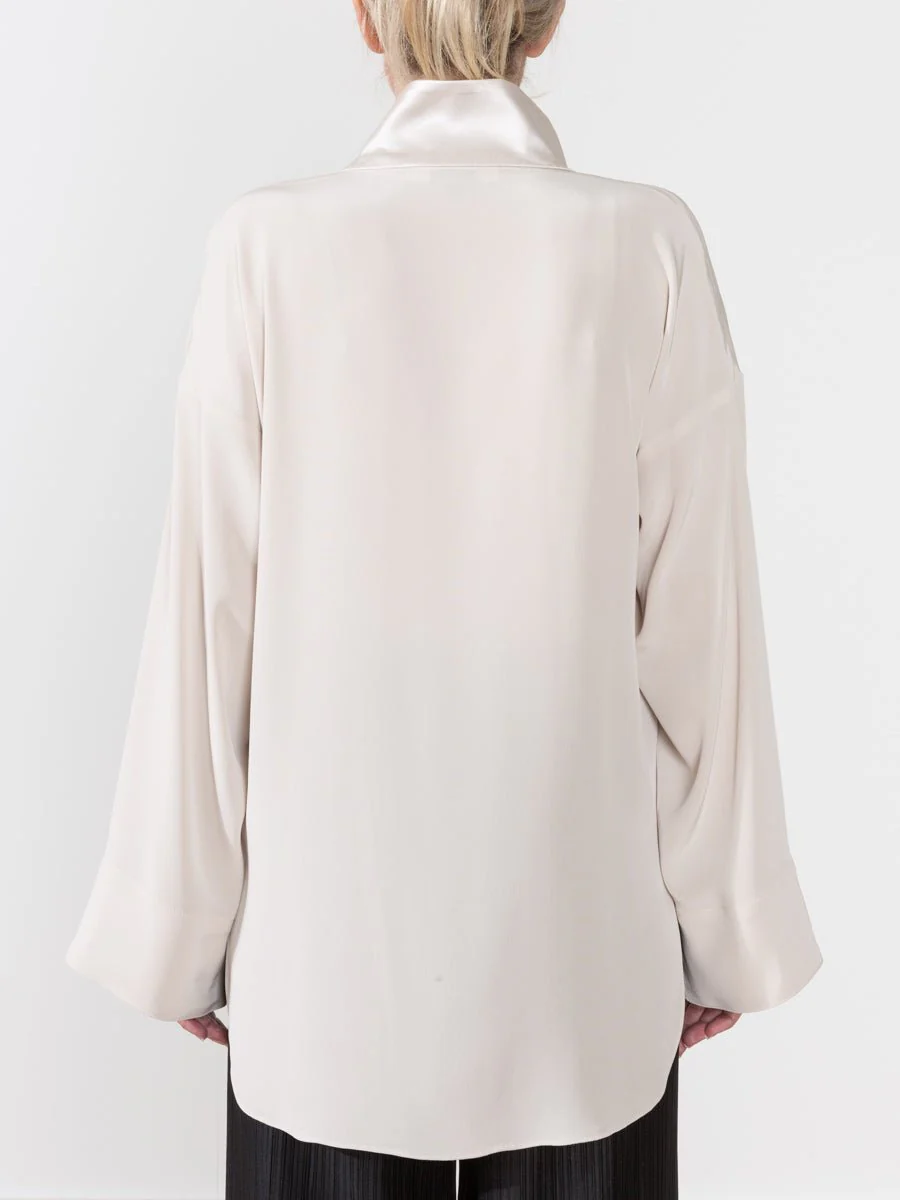 tuxedo tunic - oyster - Image 4