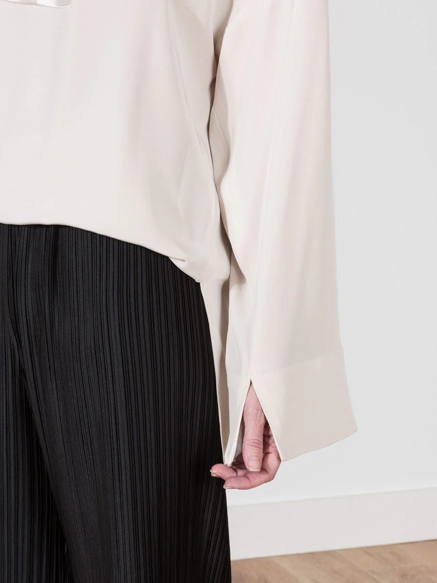 tuxedo tunic - oyster - Image 5
