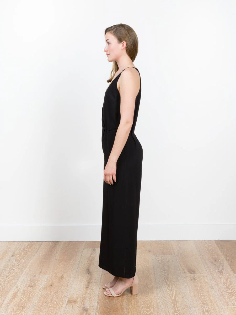 wrap front jumpsuit - Image 2