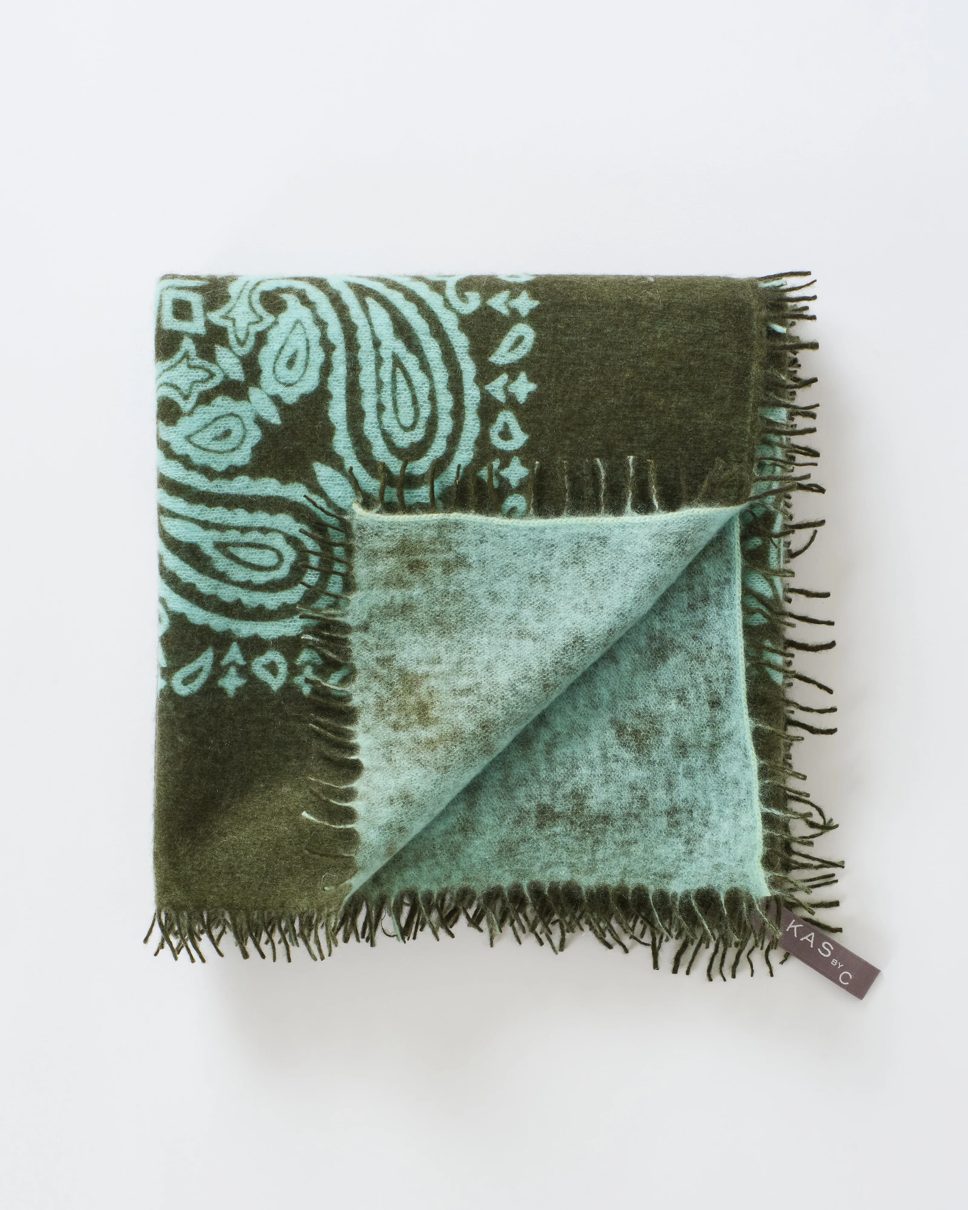cashmere printed bandana 36" square - Image 2
