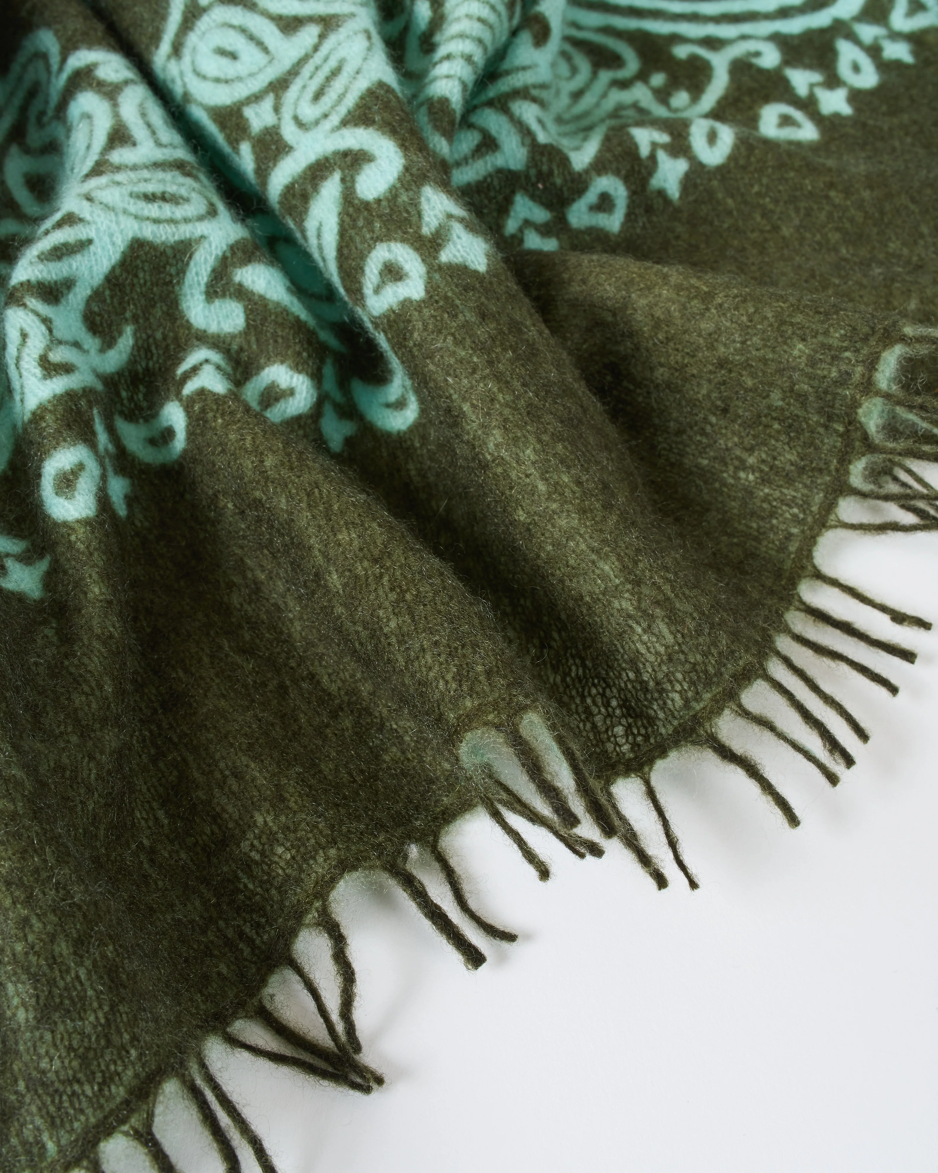 cashmere printed bandana 36" square - Image 3