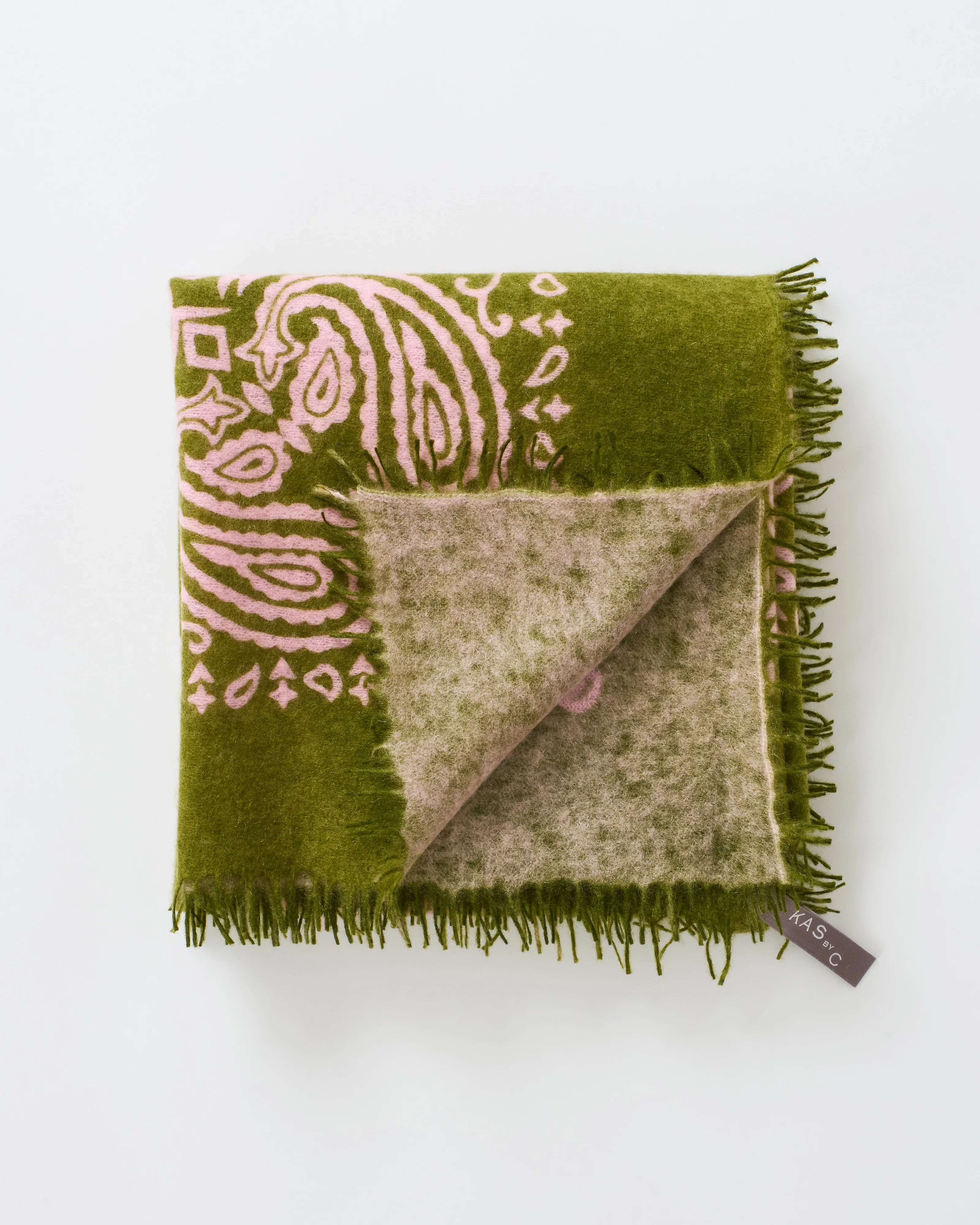 cashmere printed bandana 36" square - Image 2