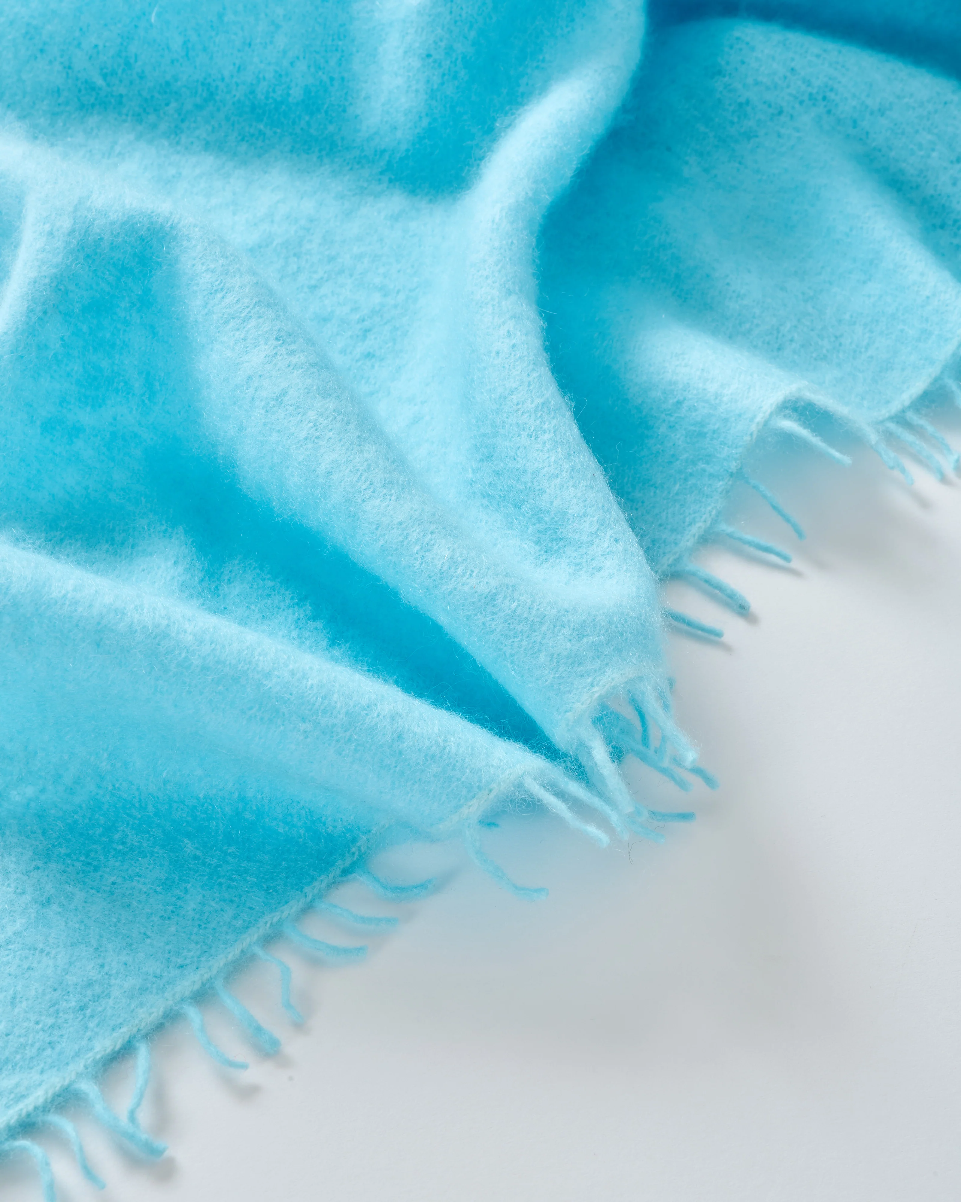 felted cashmere triangle scarf - Image 2