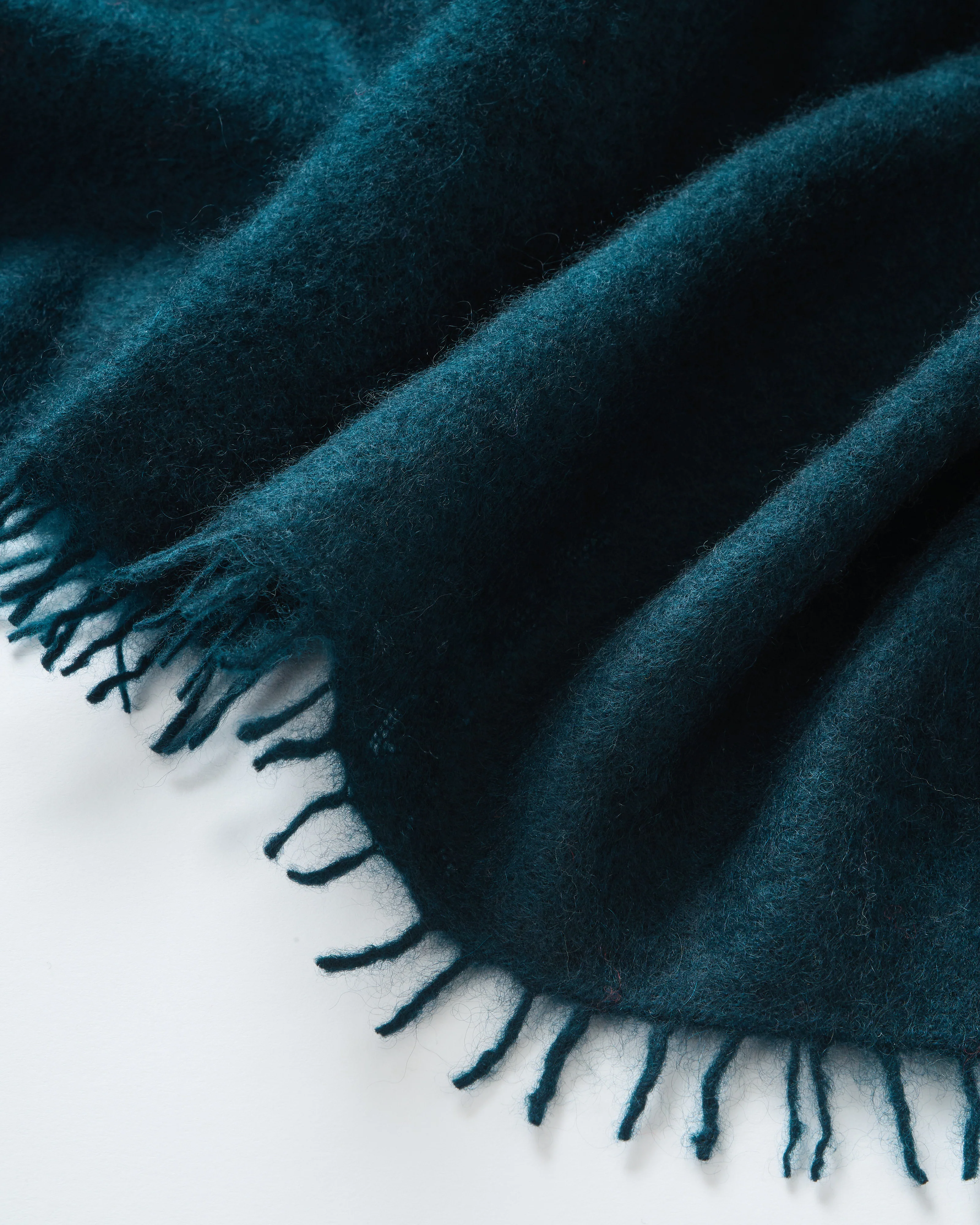 felted cashmere triangle scarf - Image 2