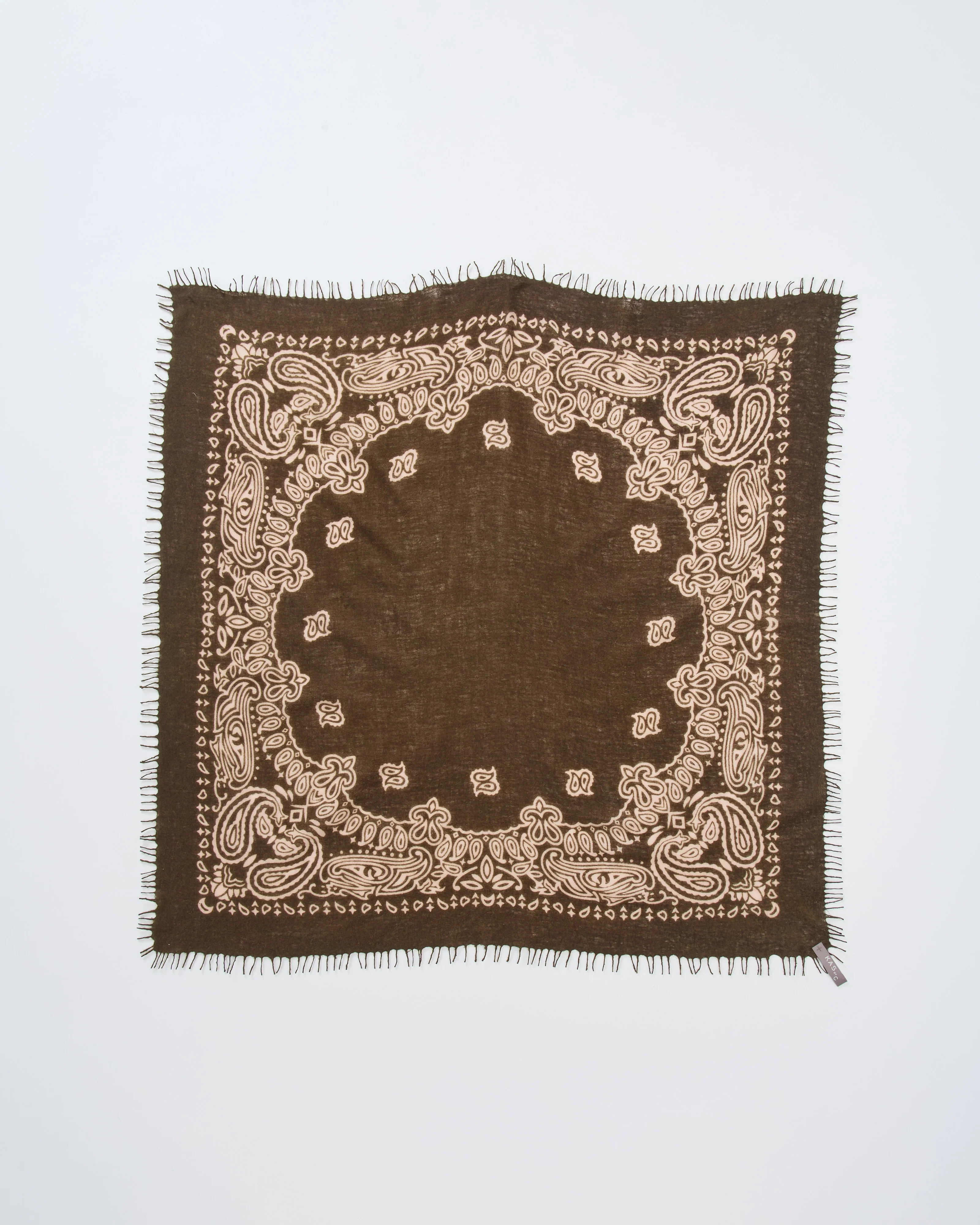 two tone cashmere scarf - Image 3