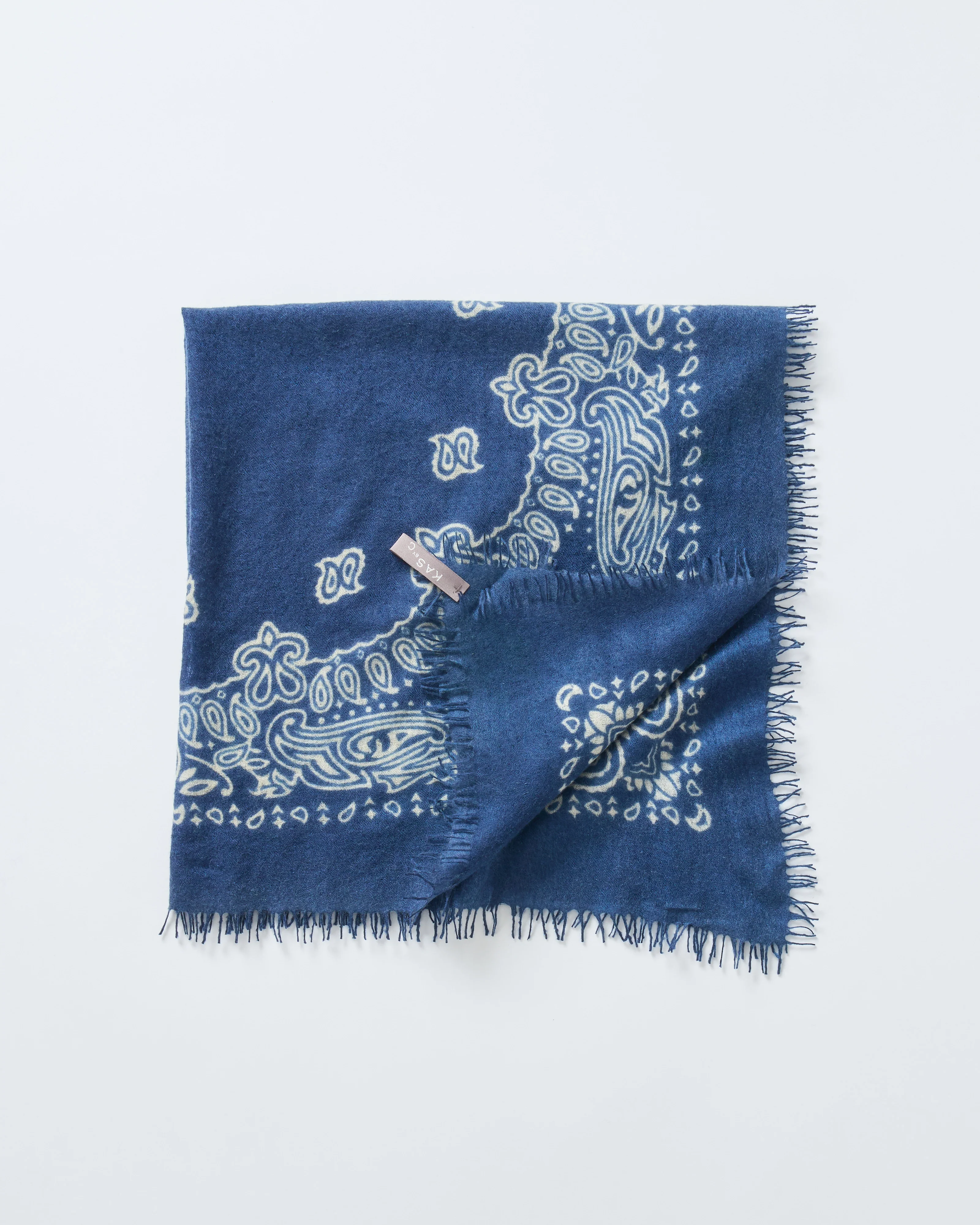 two tone cashmere scarf - Image 3