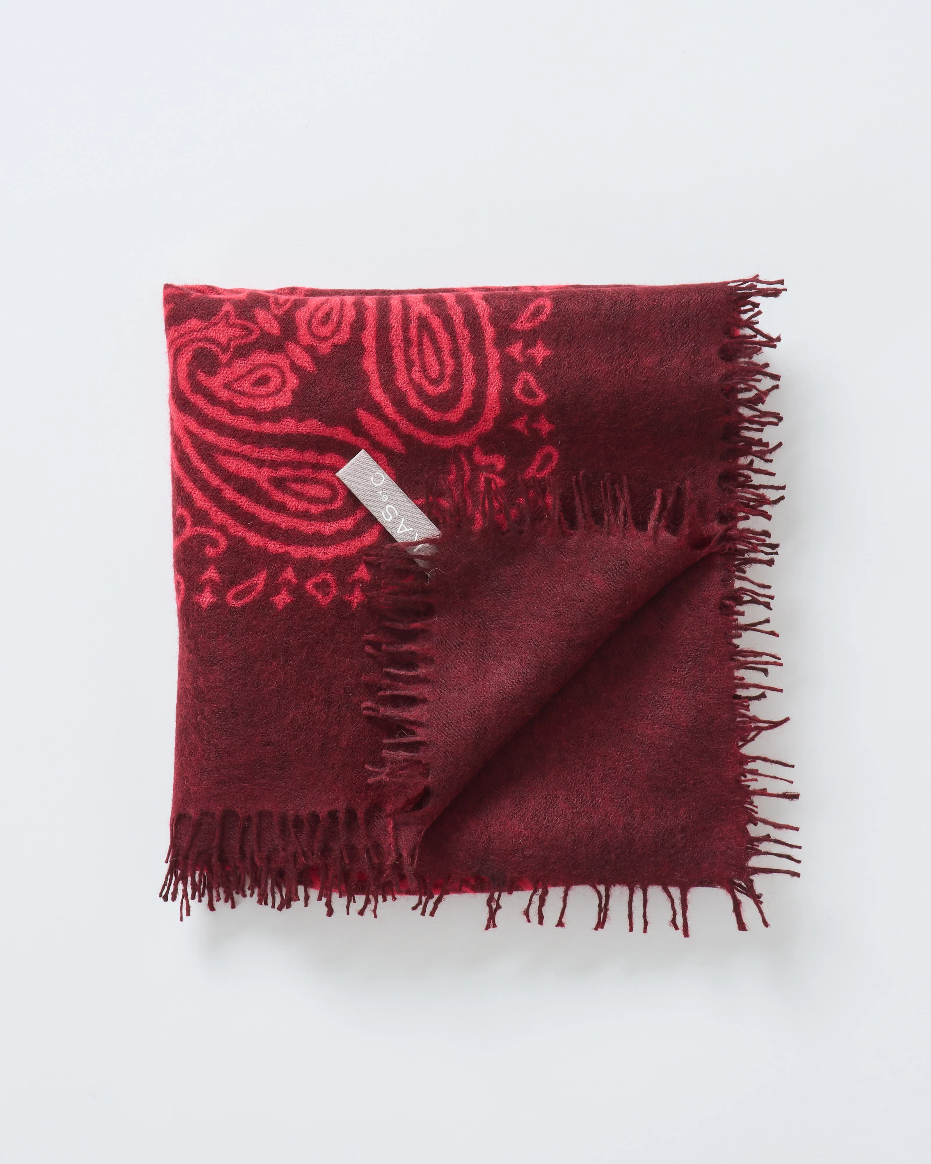 two tone cashmere scarf - Image 3