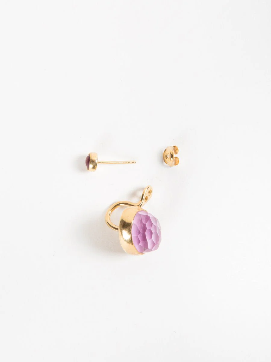double ruby earrings - Image 3