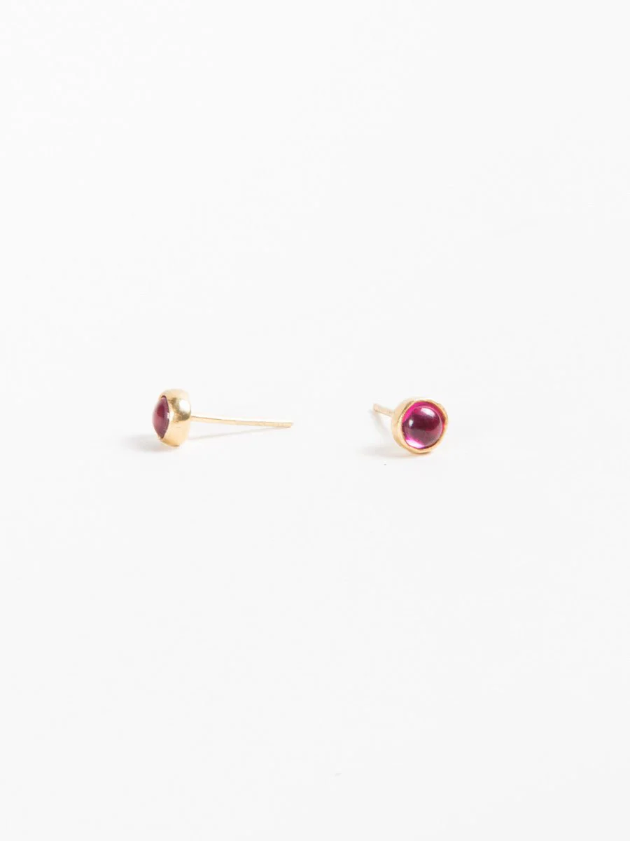 double ruby earrings - Image 4