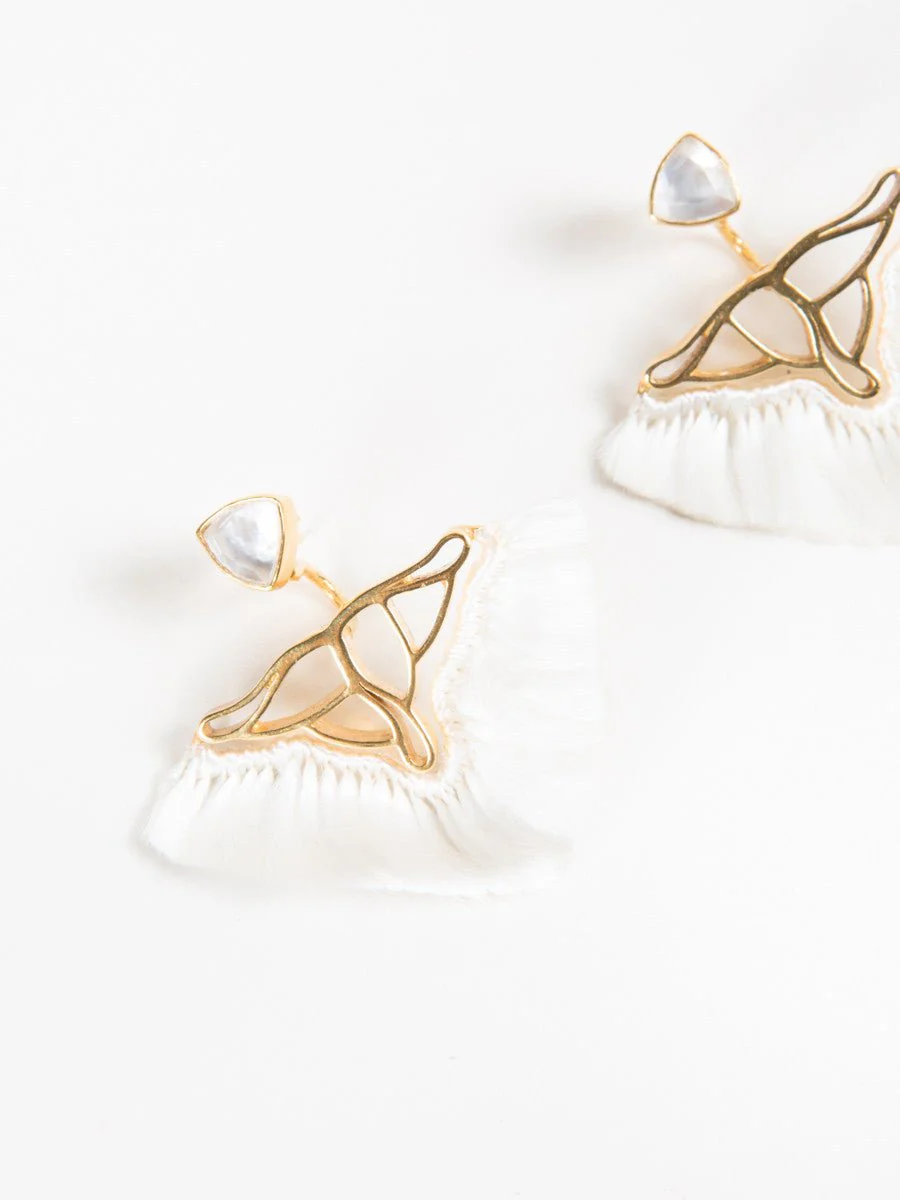 mother of pearl earrings - Image 2