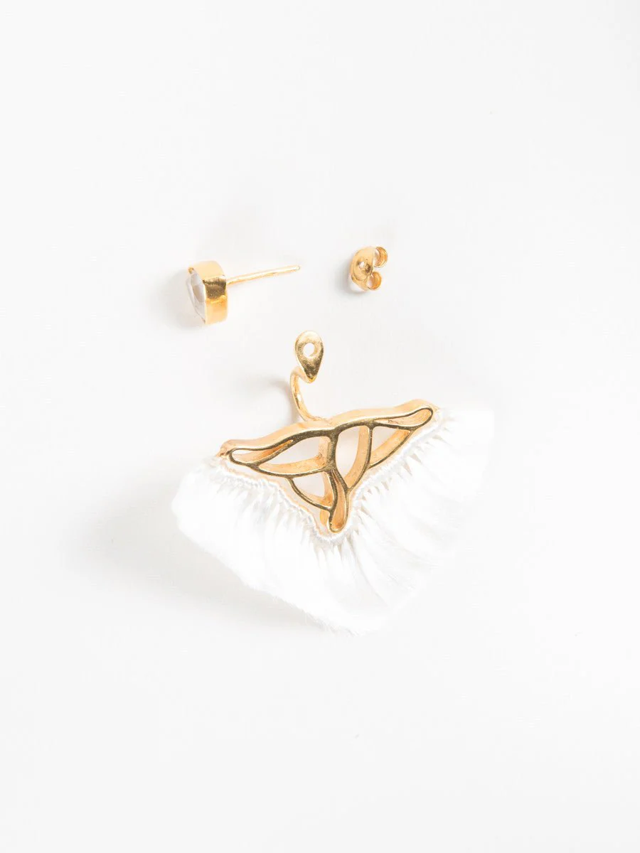mother of pearl earrings - Image 3