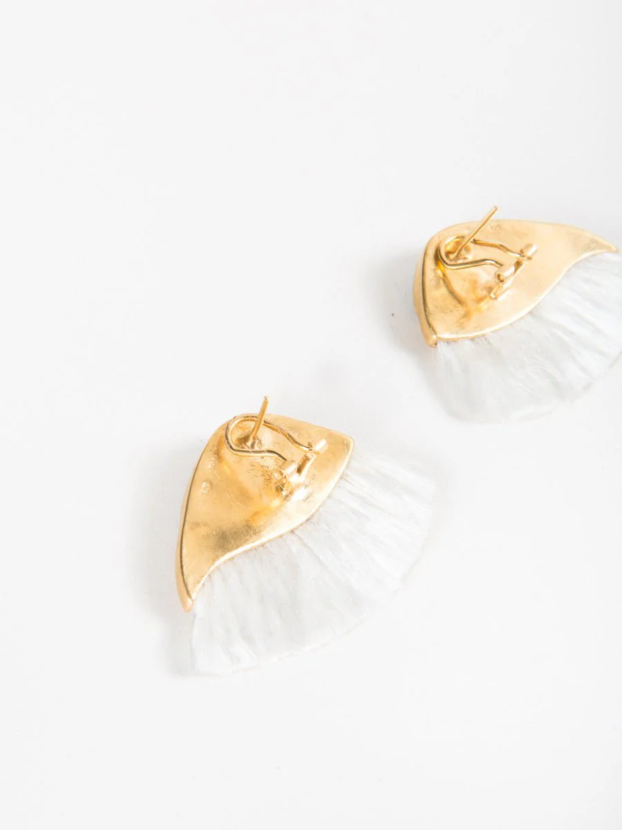 peacock earrings - Image 4
