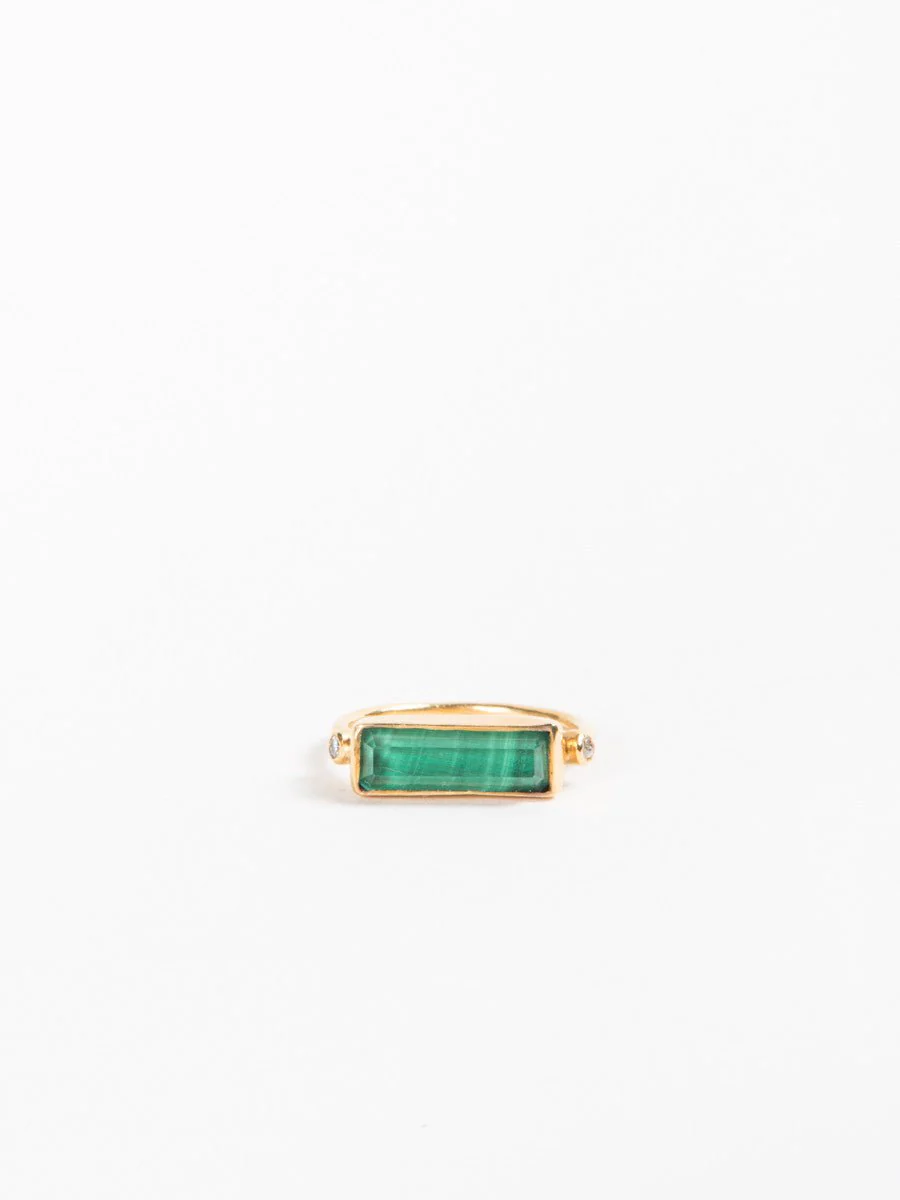malachite ring - Image 2