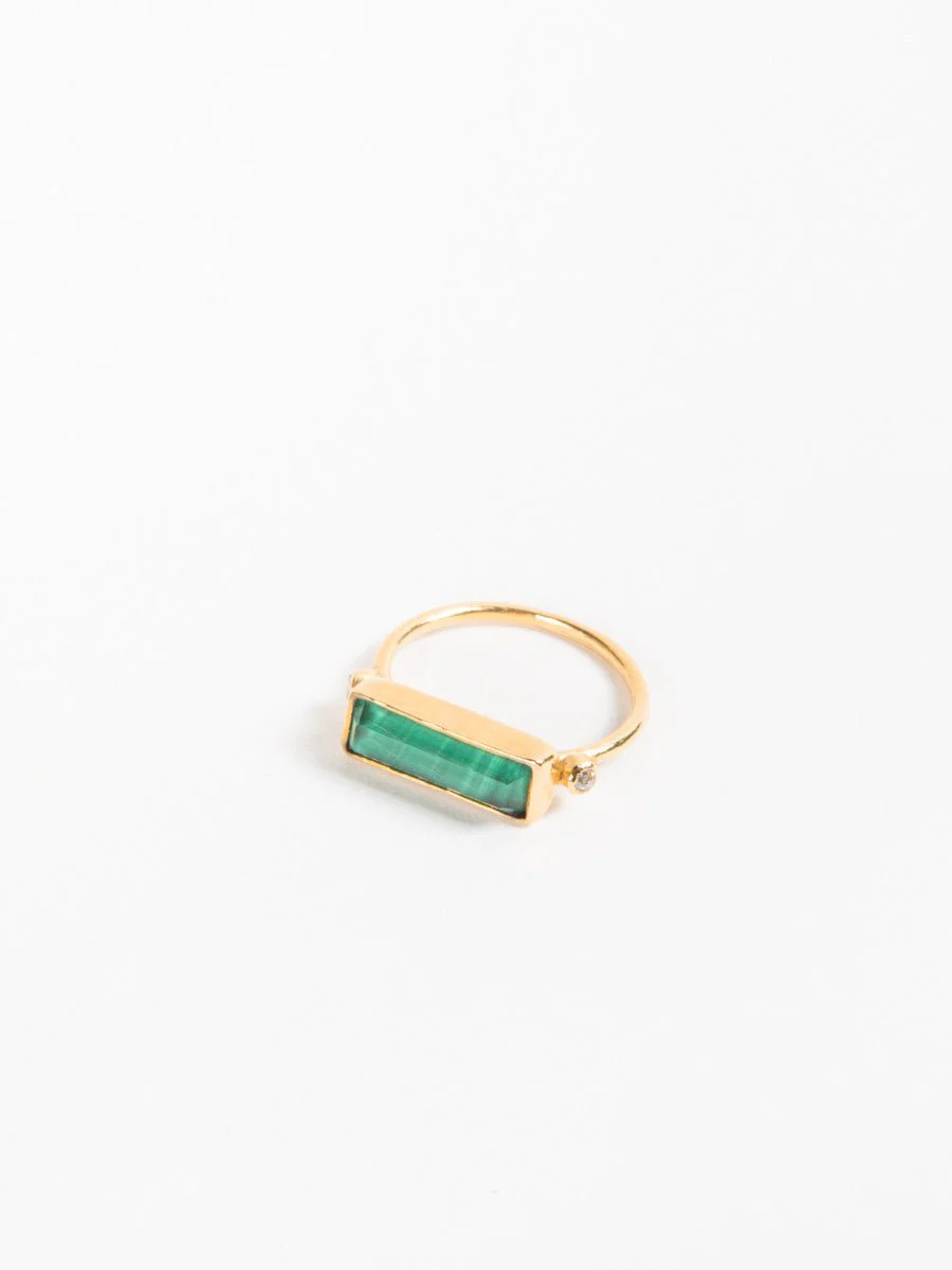 malachite ring - Image 3