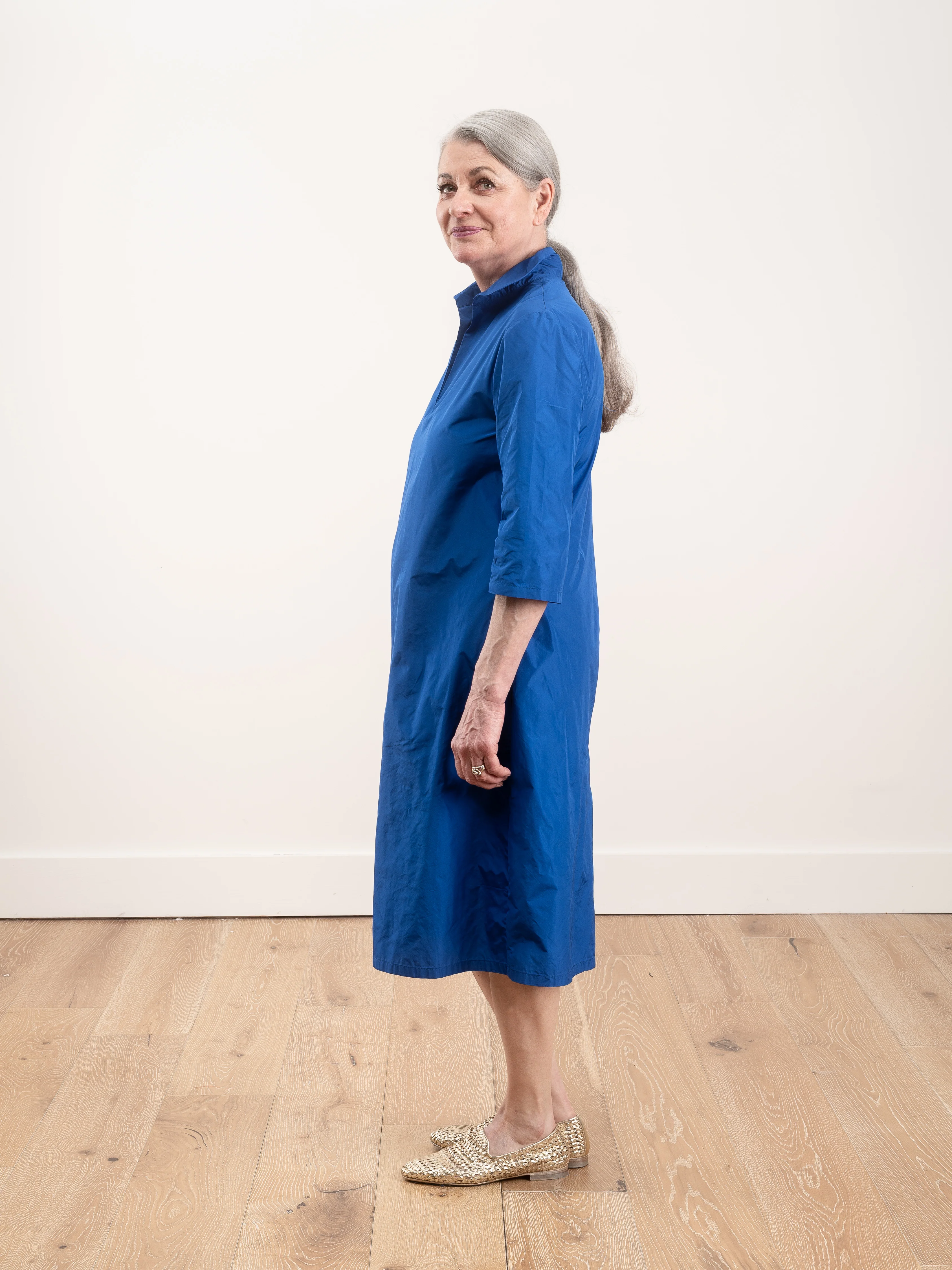3/4 sleeve dress - electric - Image 3