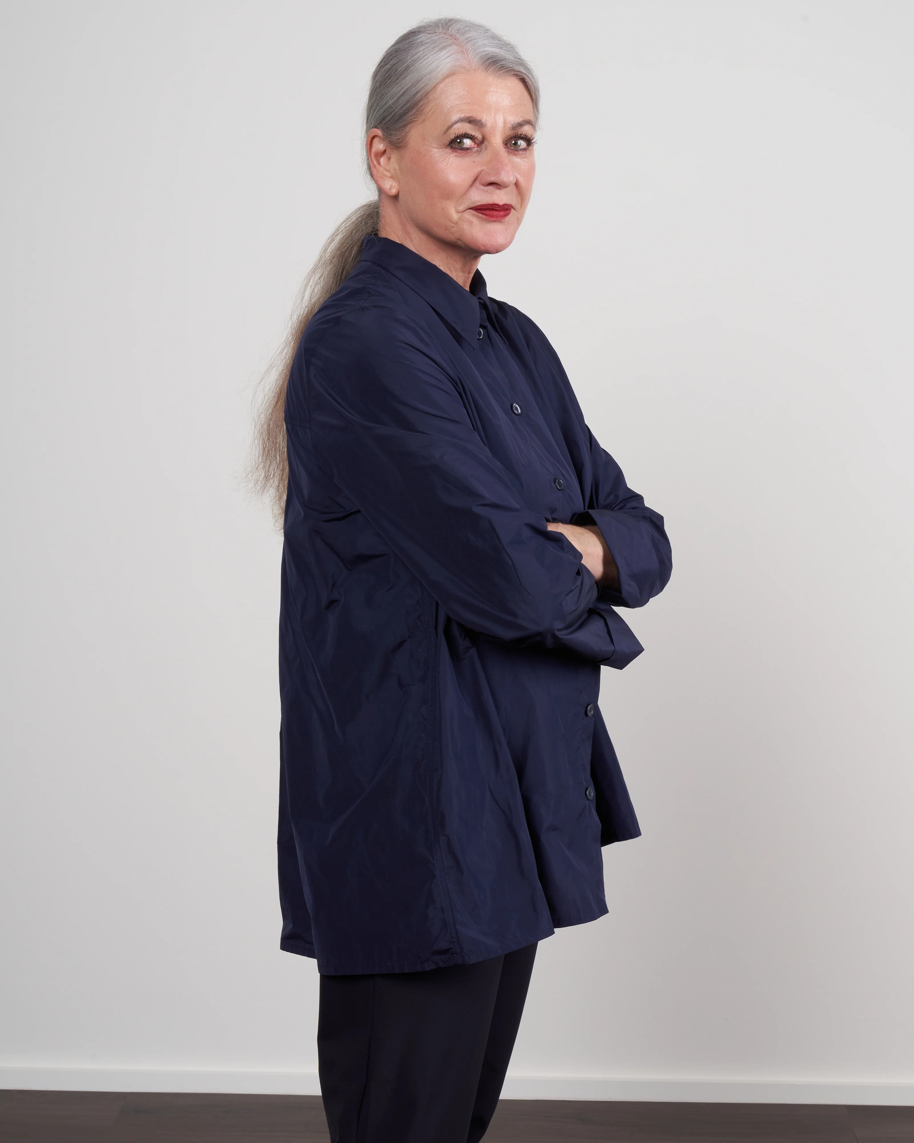 bluse falte - bluette - Image 3