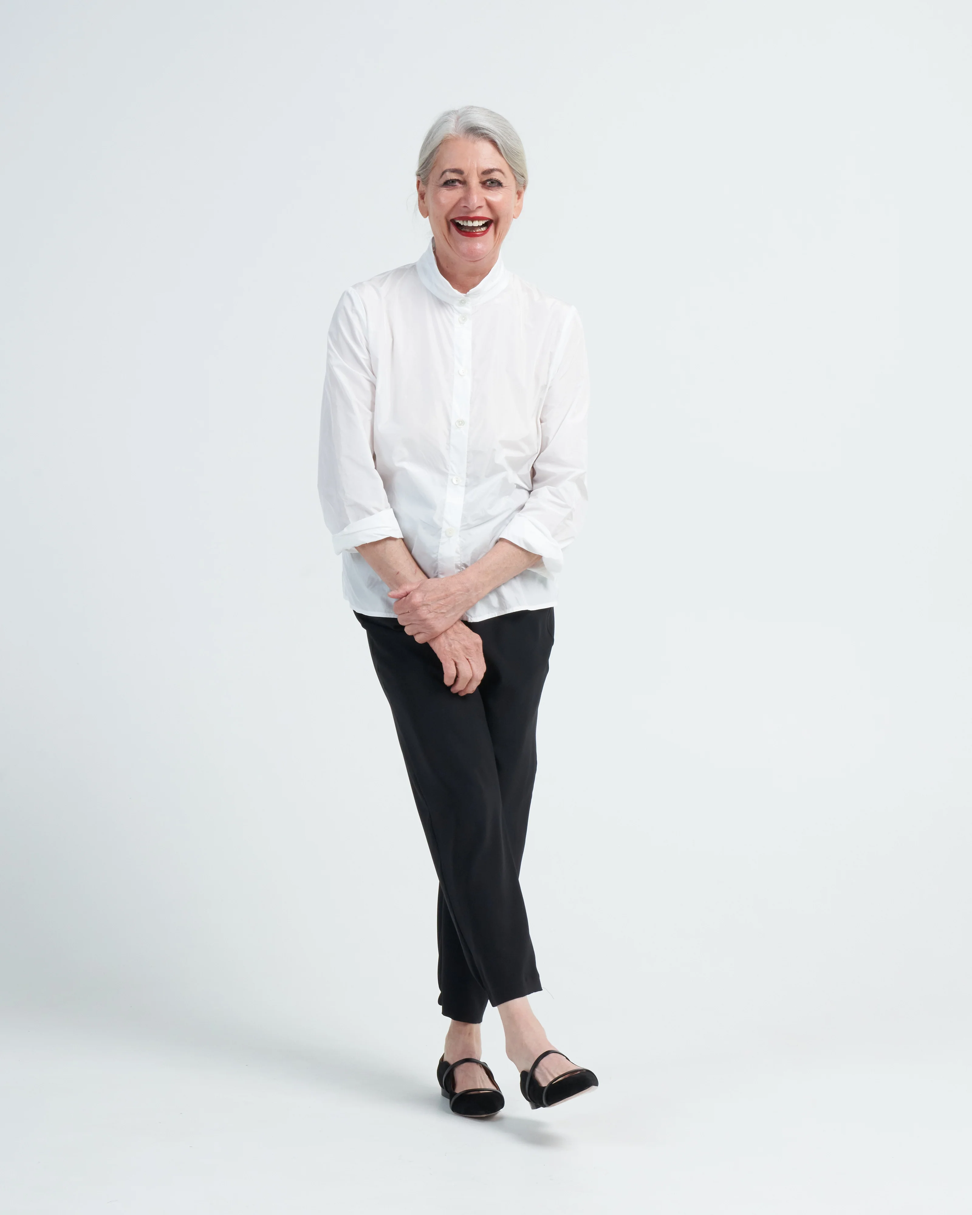 business blouse - white - Image 2